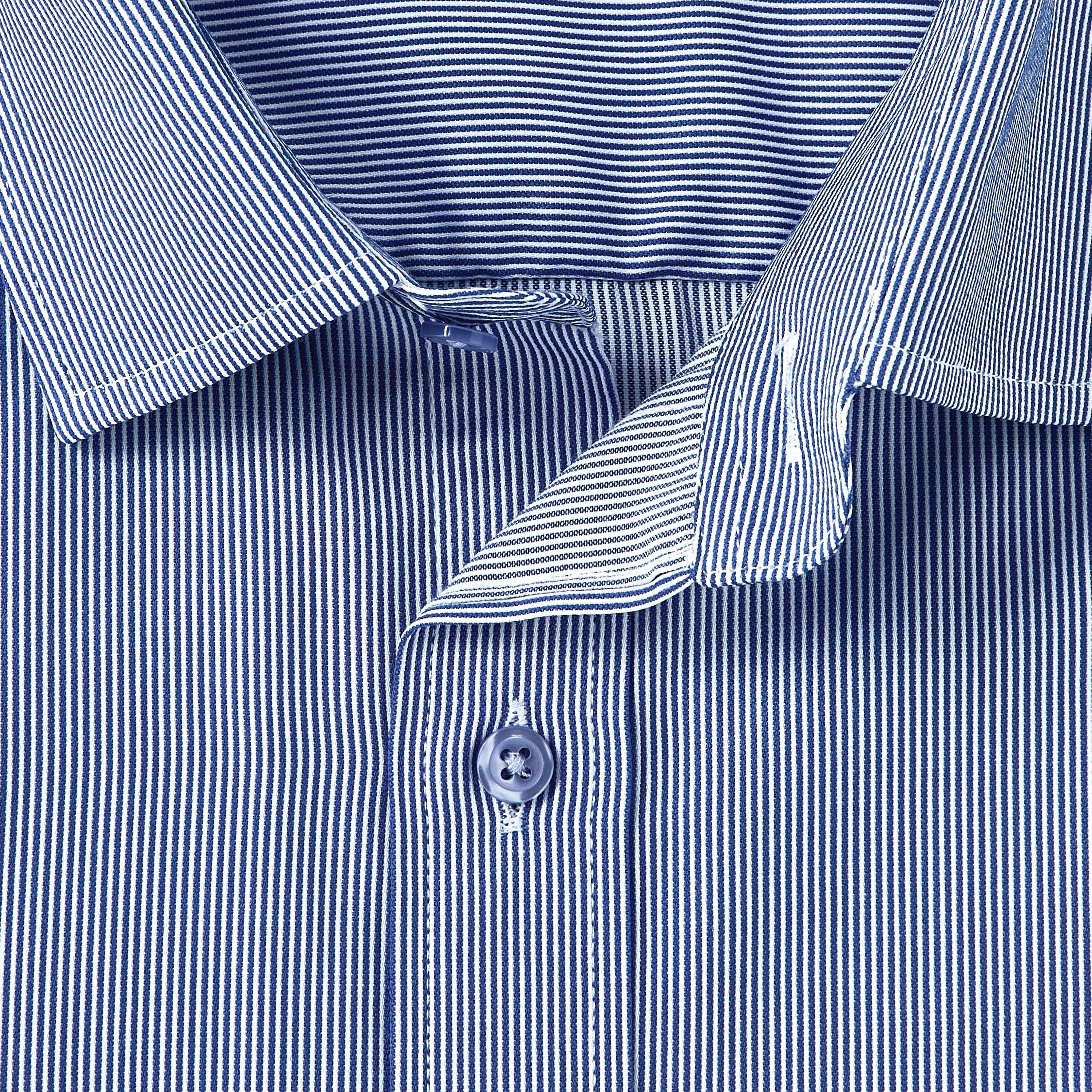 قميص بقصّة عادية وياقة واسعة وأكمام طويلة للرجال-men-clothing-shirts-image-1
