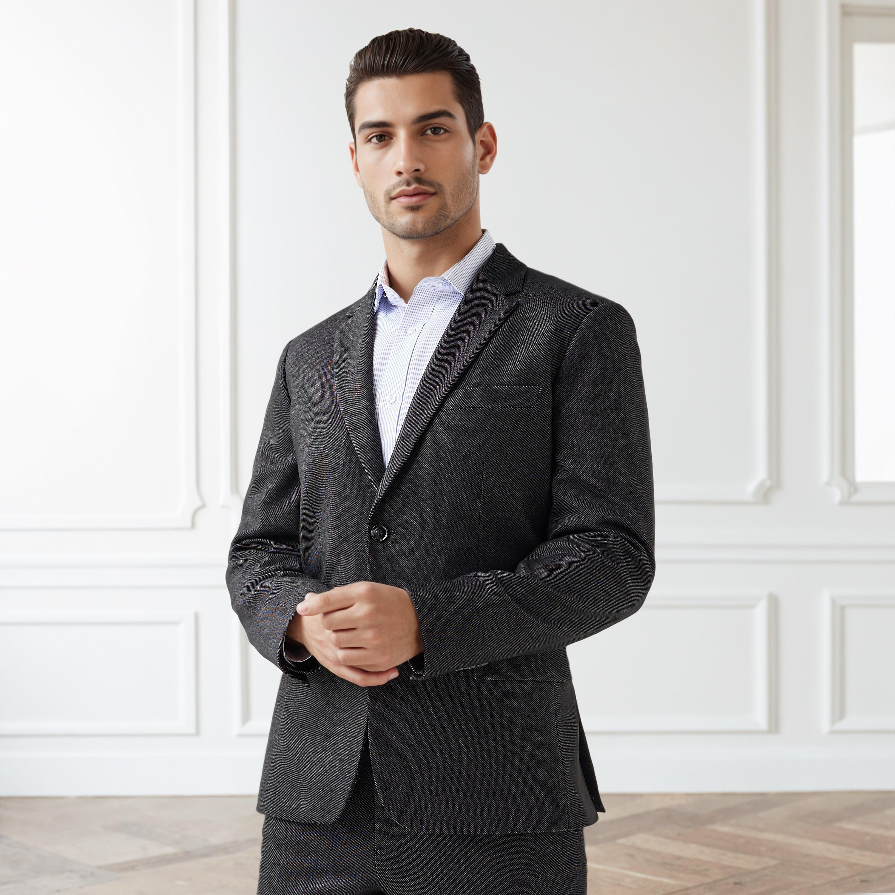 جاكيت بليزر تويل بارز الملمس-men-winterwear-jacketsandblazers-image-1