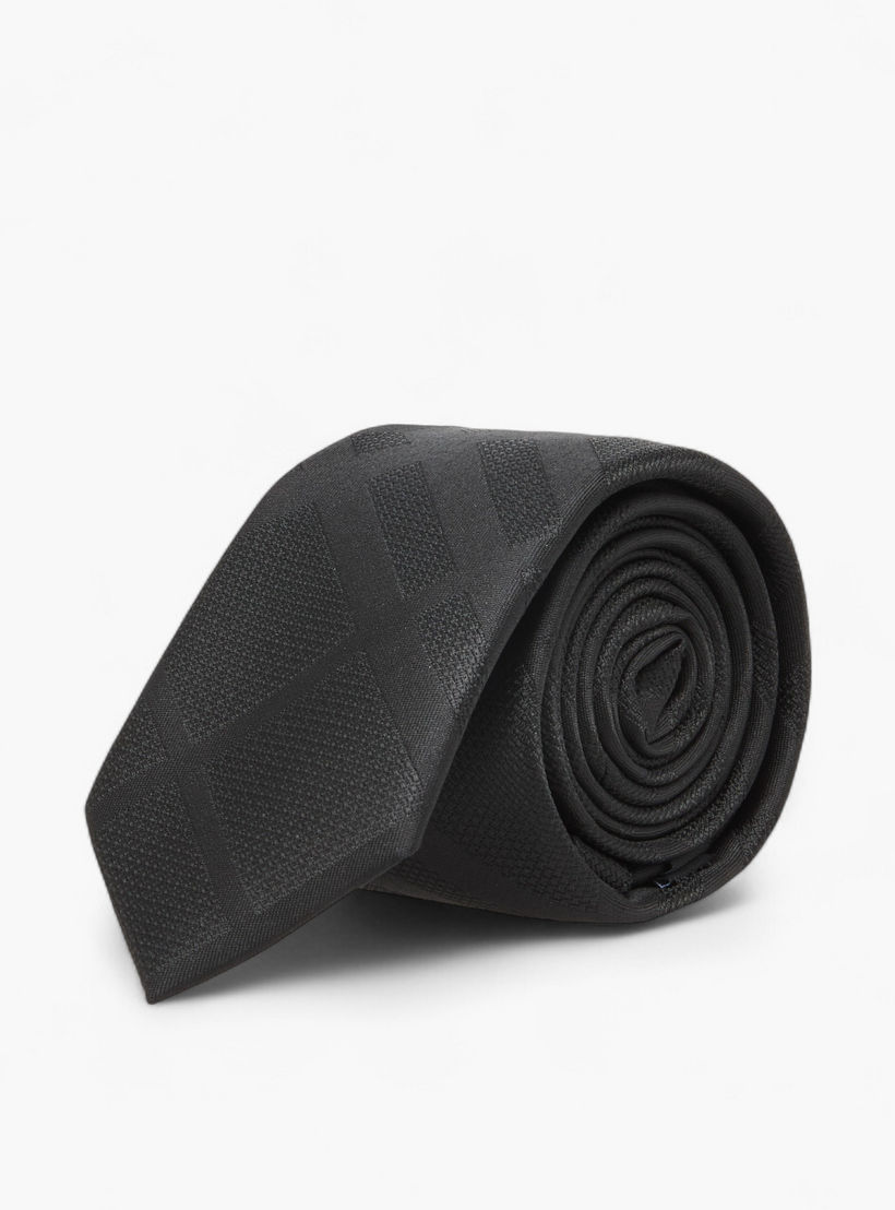 Men Textured Keeper Loop Tie-men-tiesandcufflinks-pocketsquares-image-1