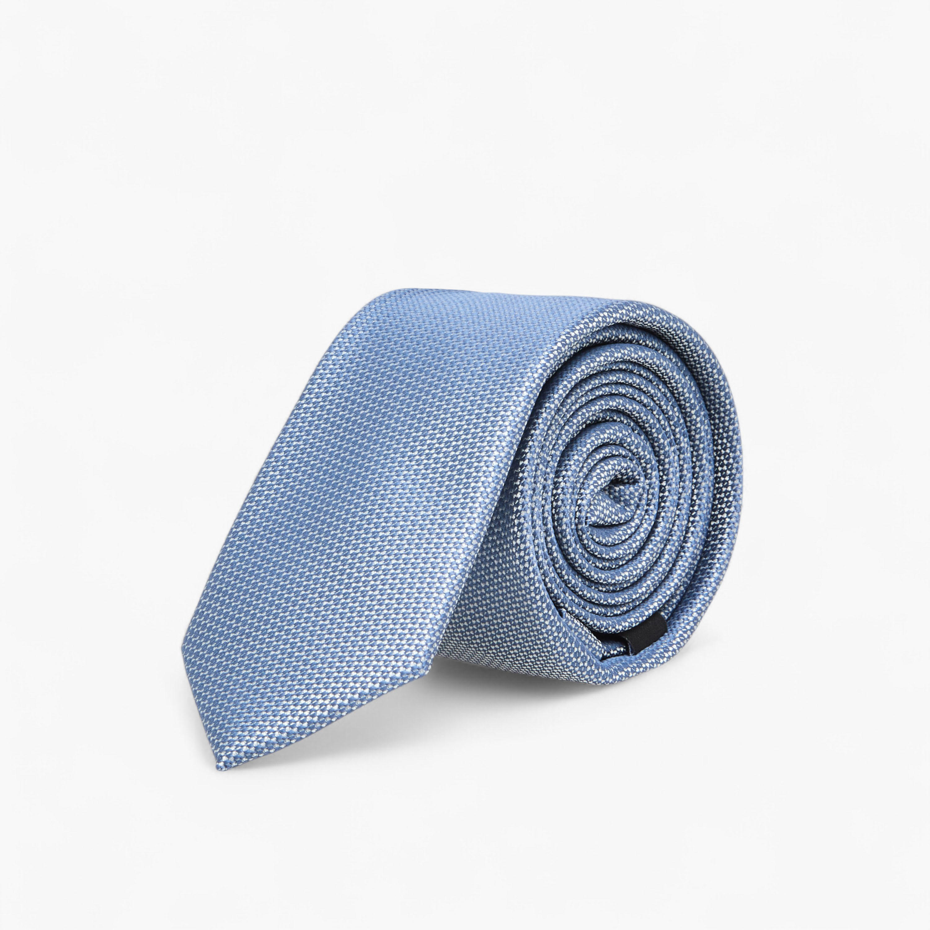 Men Textured Keeper Loop Tie-men-tiesandcufflinks-pocketsquares-image-1