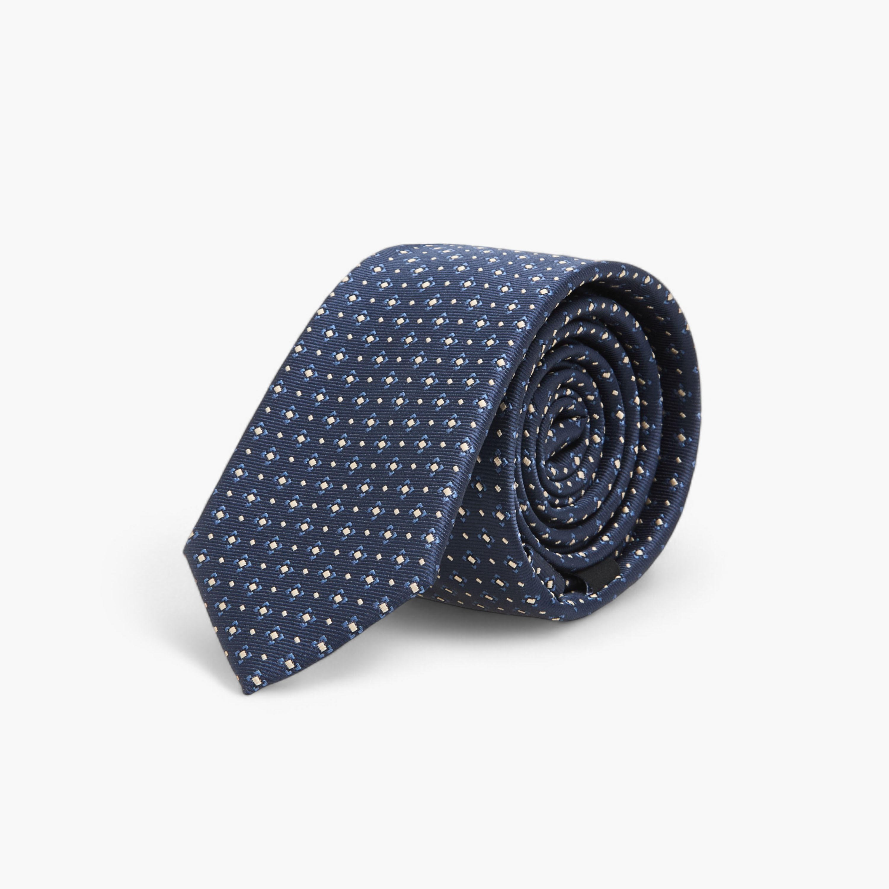 Men Textured Keeper Loop Tie-men-tiesandcufflinks-pocketsquares-image-1