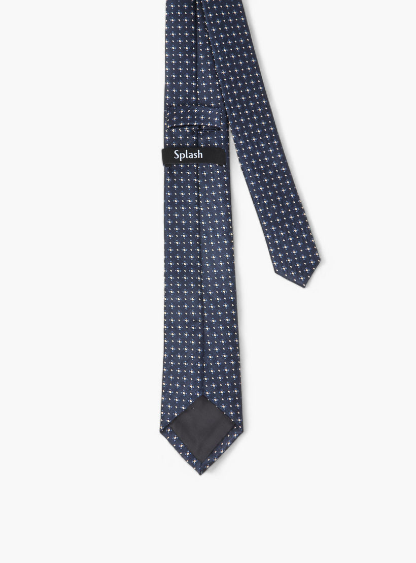 Men Textured Keeper Loop Tie-men-tiesandcufflinks-pocketsquares-image-3
