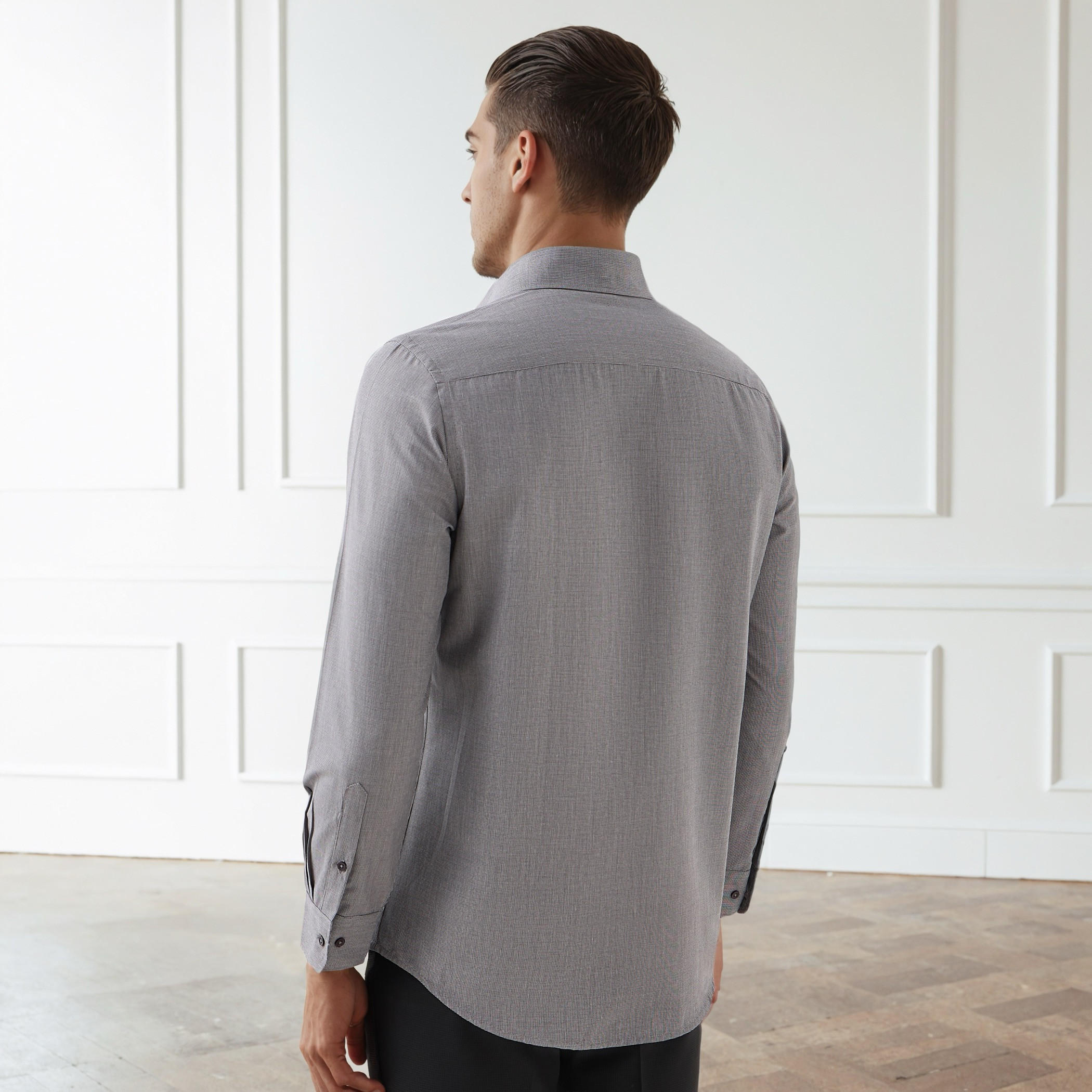 قميص فيلافيل بارز الملمس بياقة وقصة عادية وأكمام طويلة للرجال-men-clothing-shirts-image-3