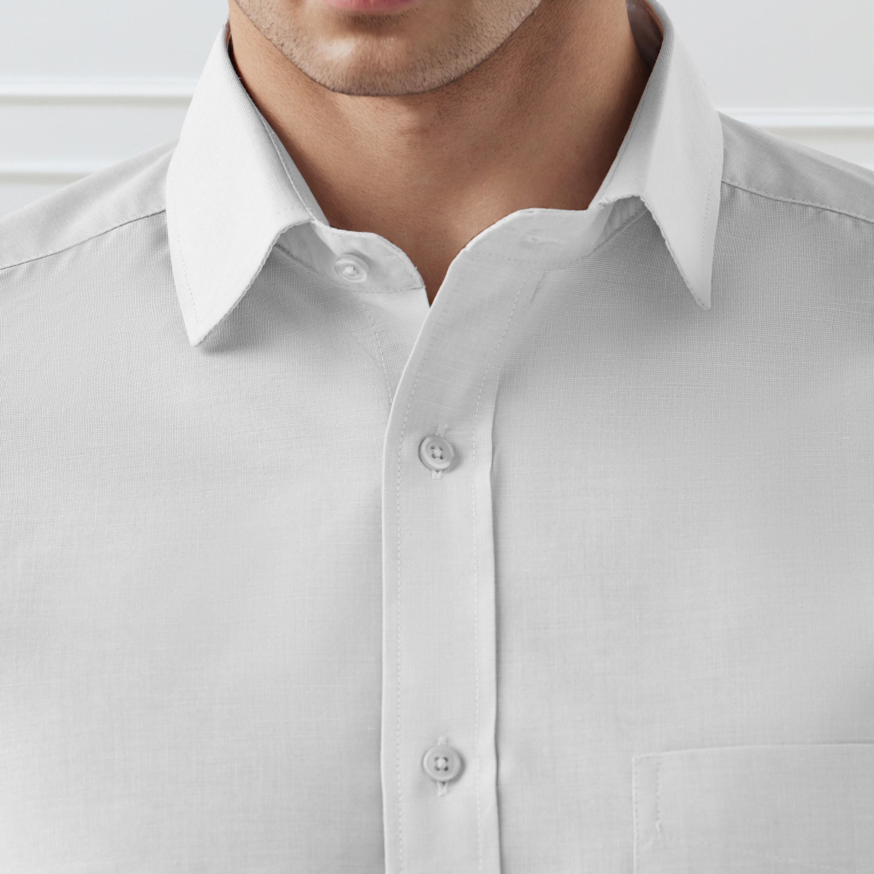 Men Regular Fit Collared Textured Long Sleeves Philaphil Shirt-men-clothing-shirts-image-5