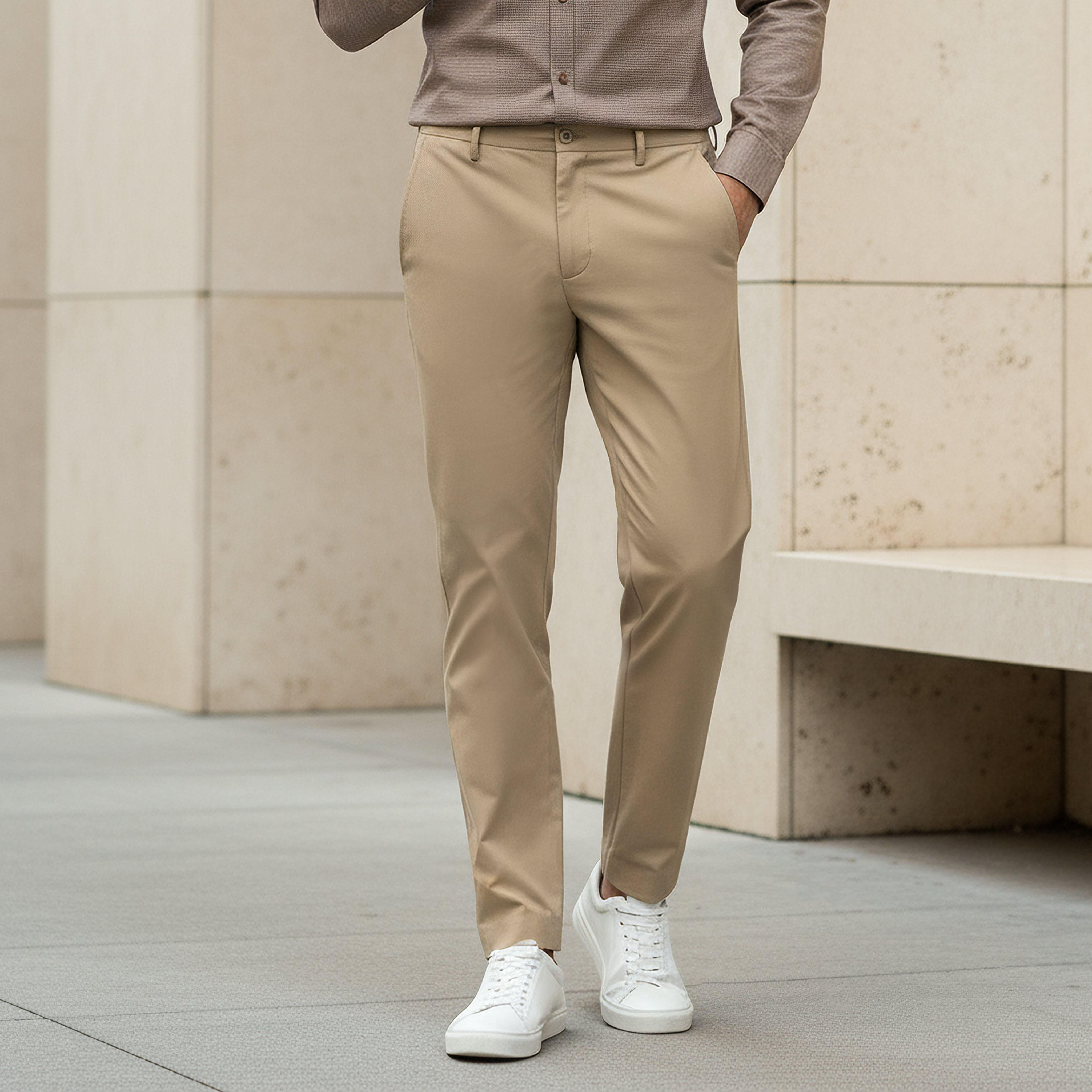 Men Regular Fit Formal Trousers-men-clothing-bottoms-trousersandchinos-trousers-image-1