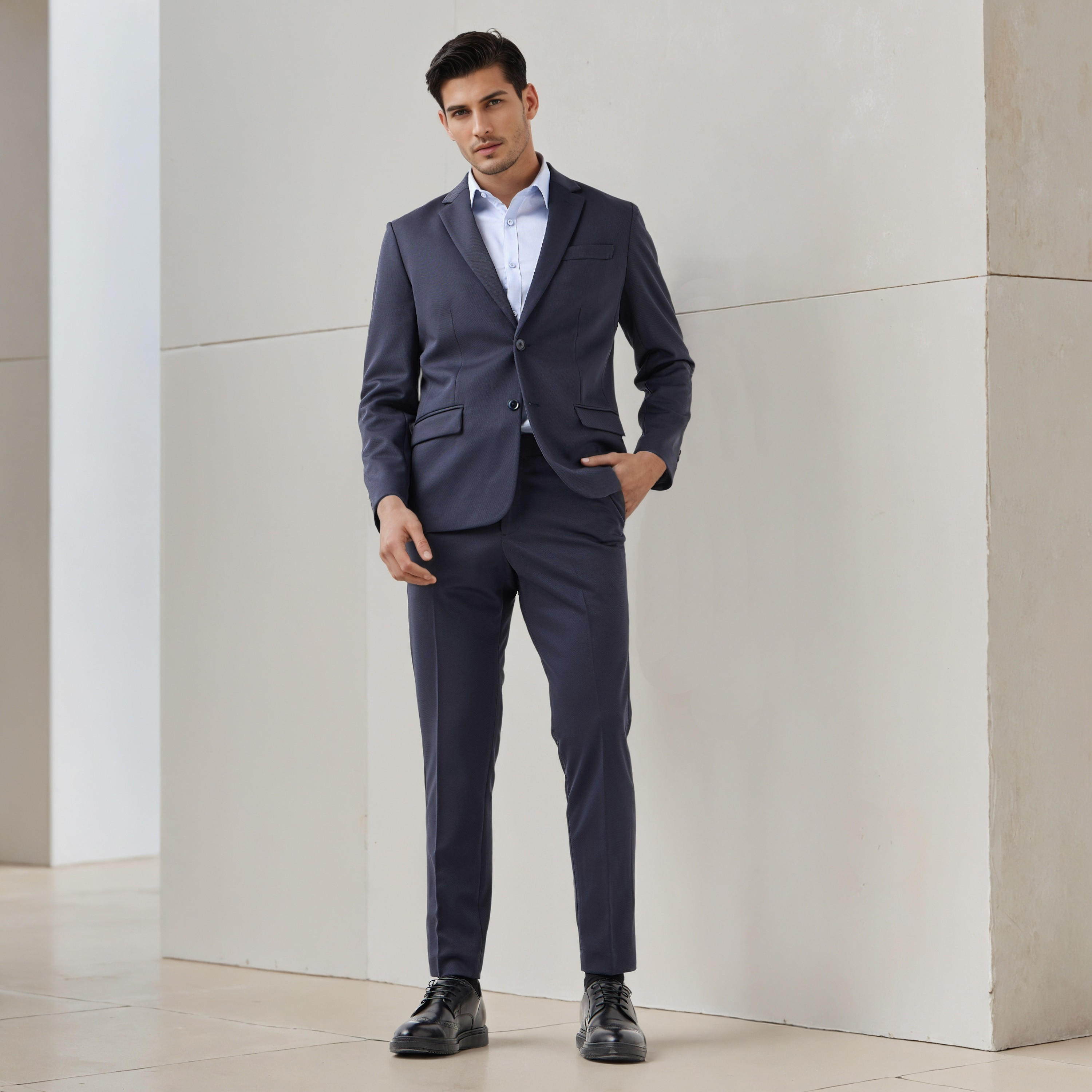 Men Textured Blazer-men-winterwear-jacketsandblazers-image-2