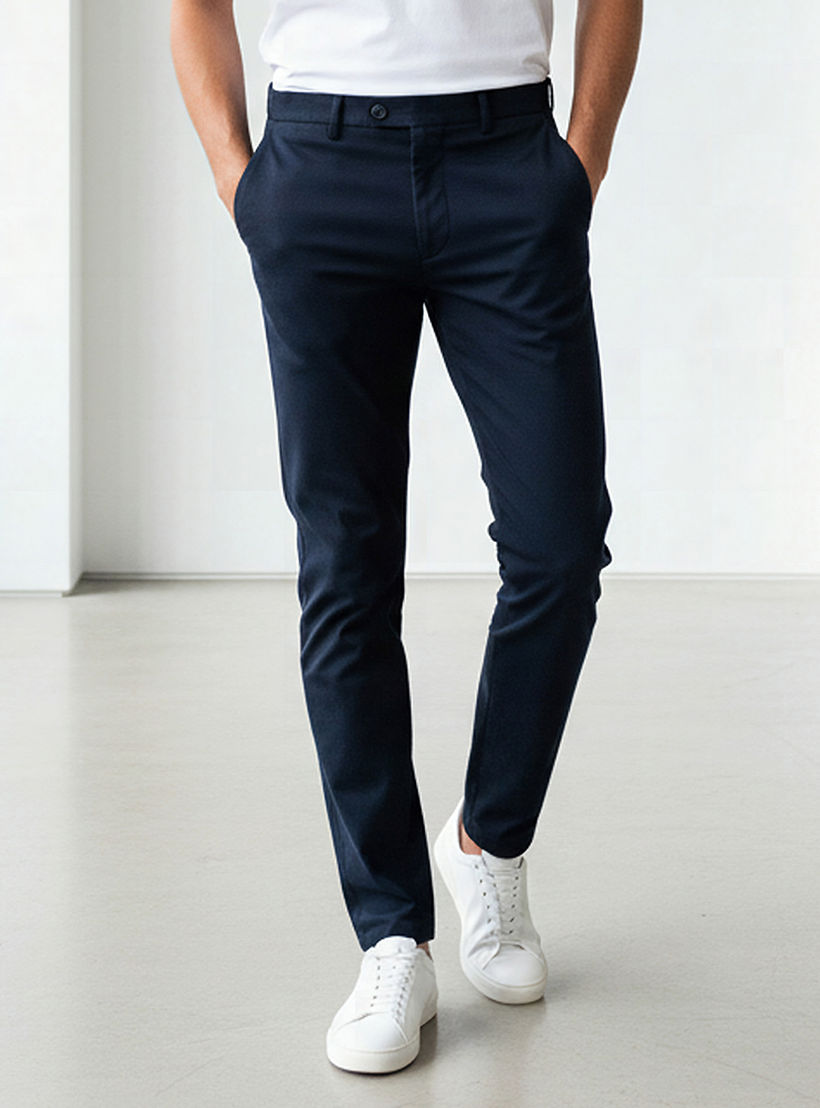 بنطلون رجالي رسمي بقصة عادية-men-clothing-bottoms-trousersandchinos-trousers-image-1