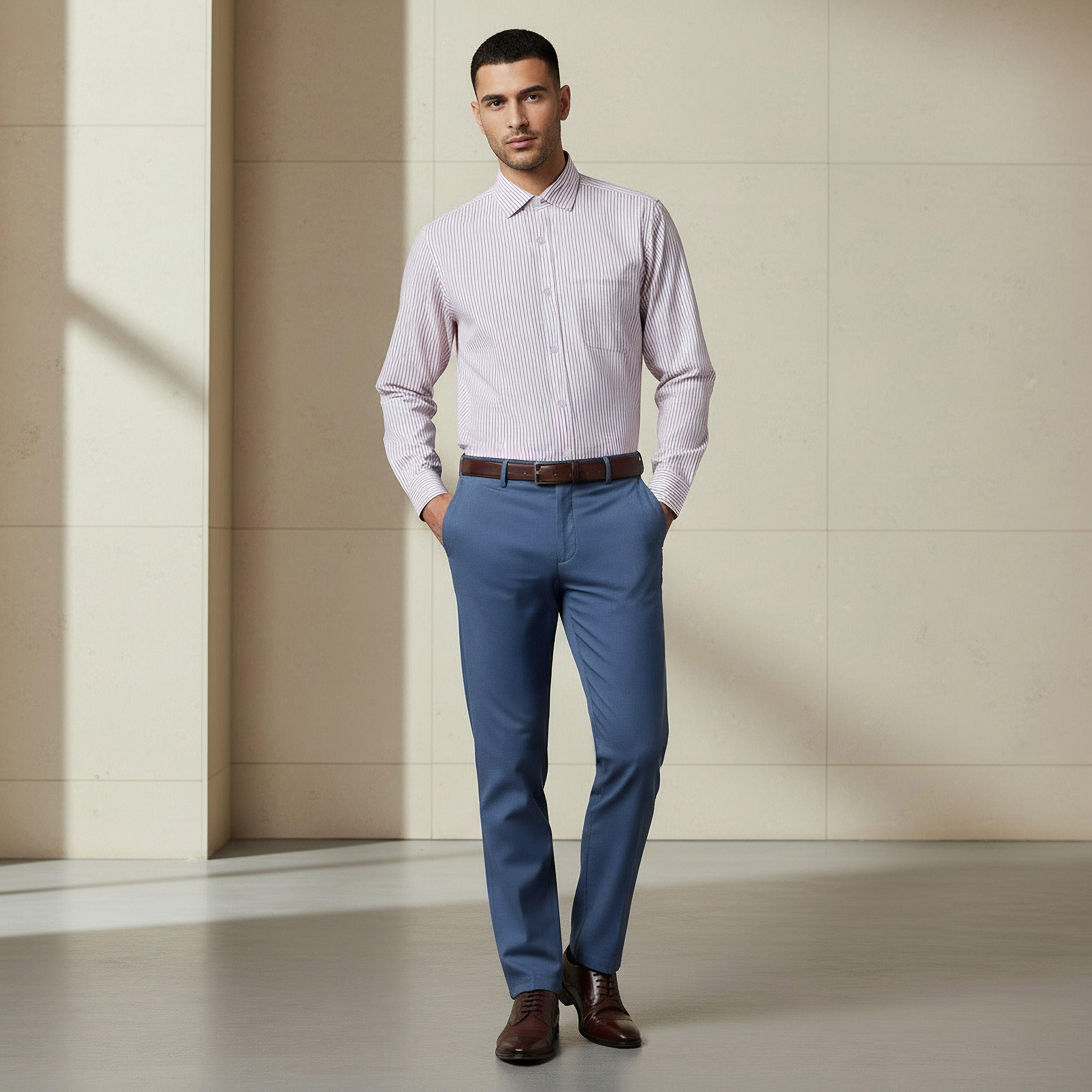 Men Collared Striped Long Sleeves Shirt-PROMO_SP_KSA_6_BUY3FORSAR119_130625-image-3