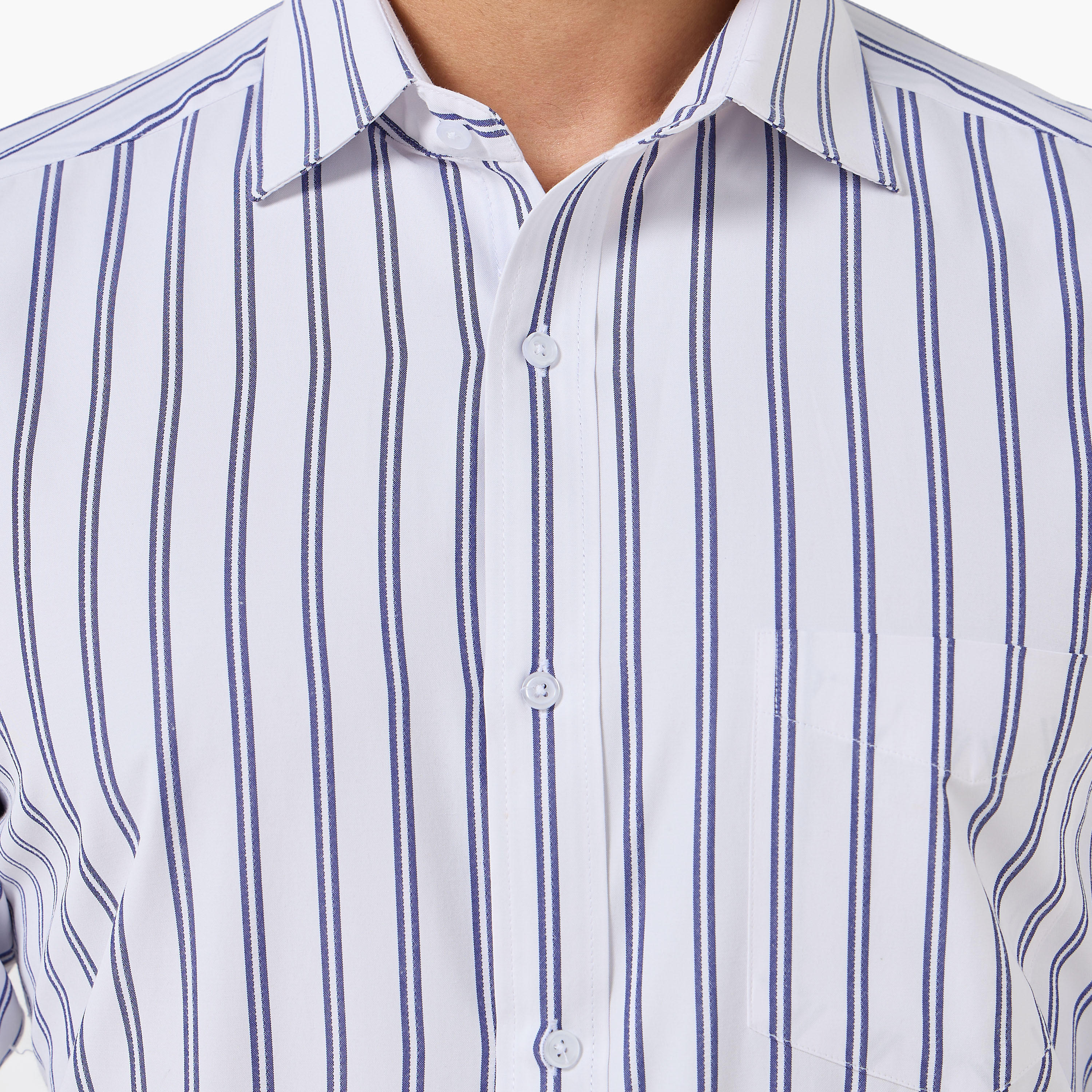 Men Collared Striped Long Sleeves Shirt-PROMO_SP_KSA_6_BUY3FORSAR119_130625-image-3