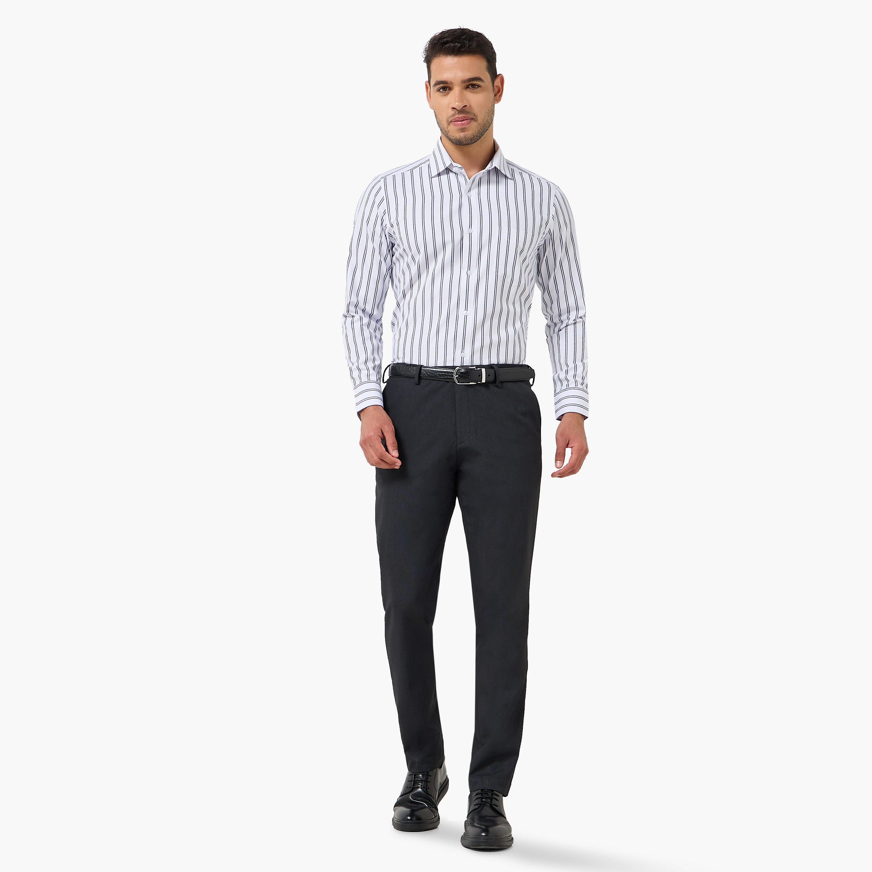 Men Collared Striped Long Sleeves Shirt-PROMO_SP_KSA_6_BUY3FORSAR119_130625-image-4