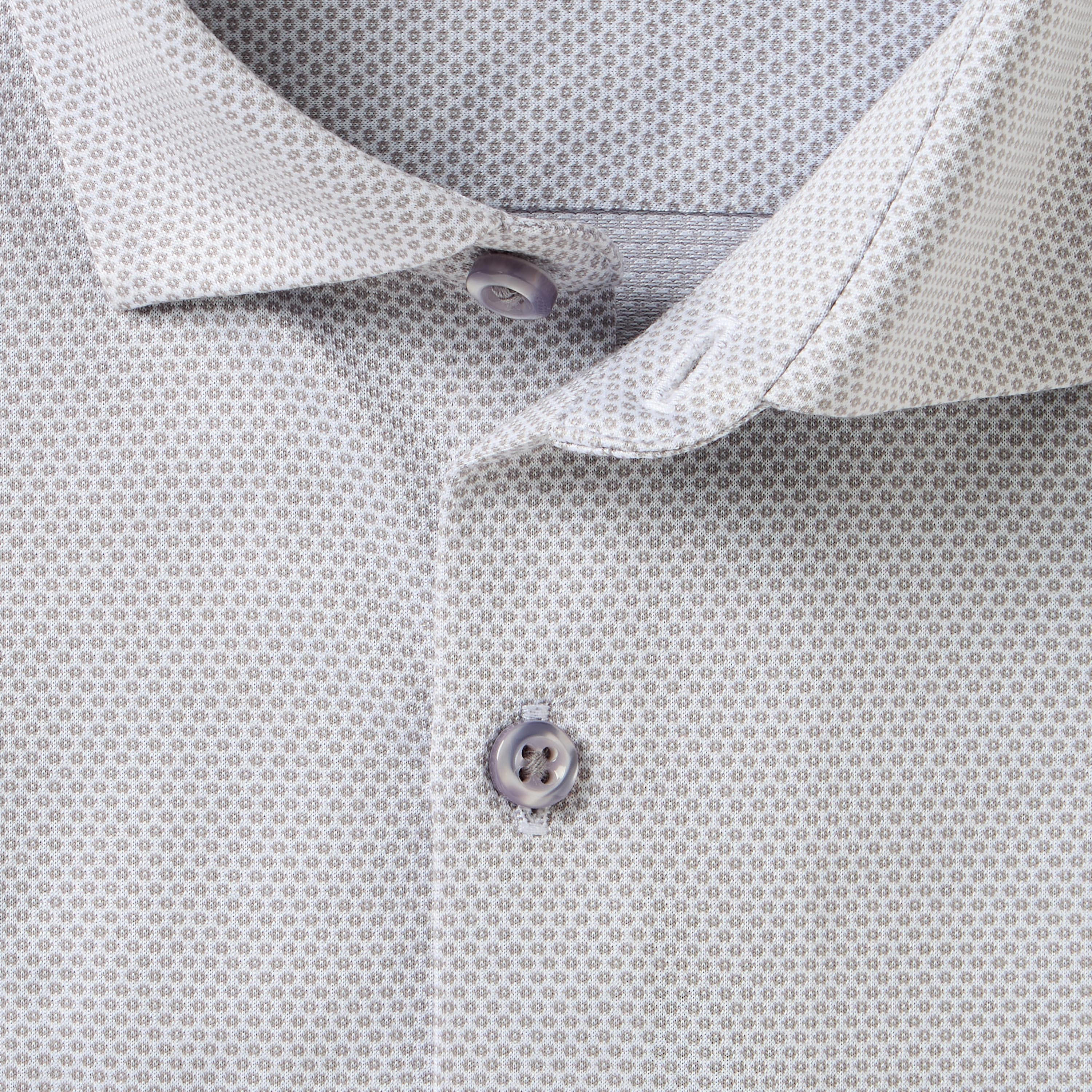 Men Regular Fit Collared Textured Long Sleeves Shirt-men-clothing-shirts-image-8