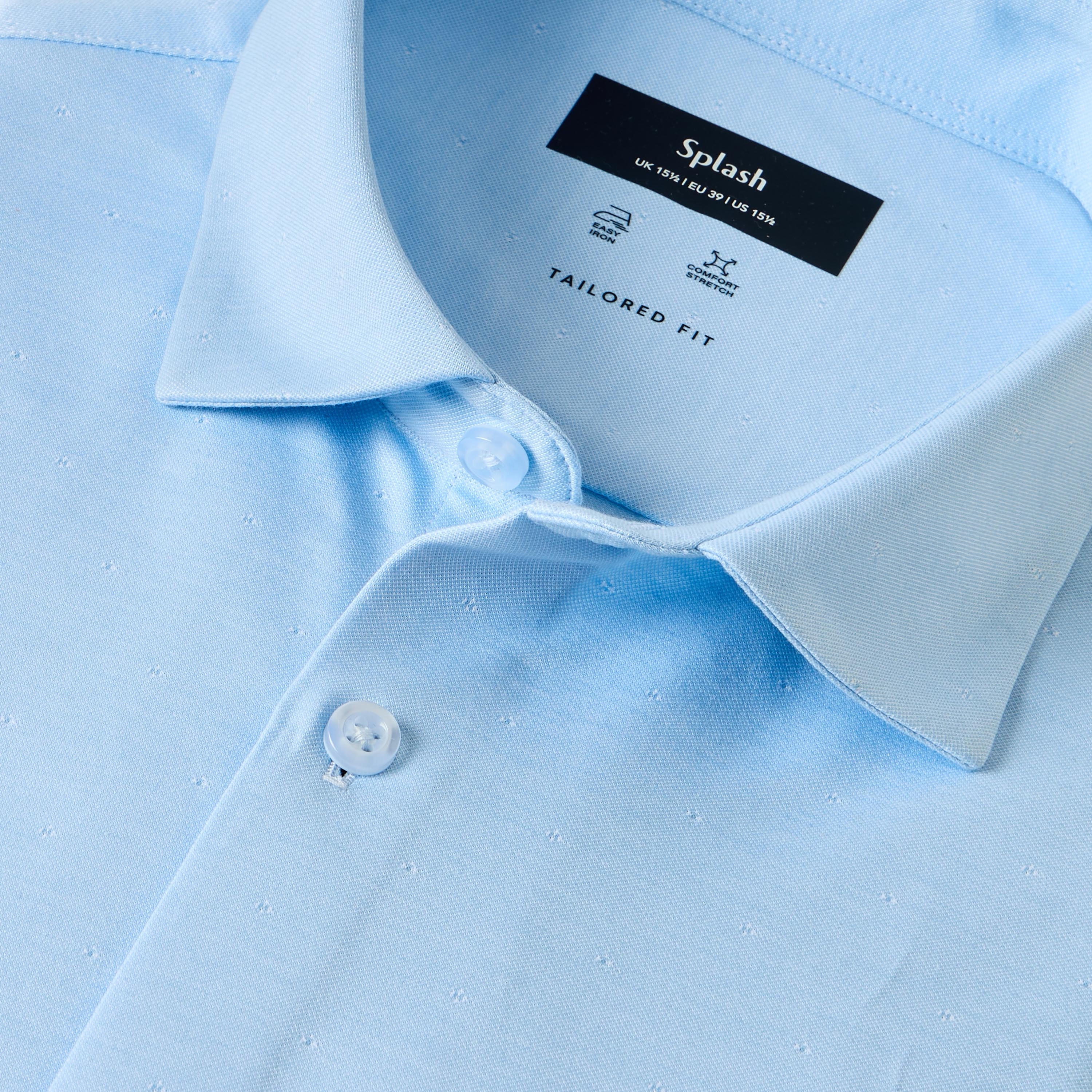 Men Regular Fit Collared Long Sleeves Shirt-men-clothing-shirts-image-2