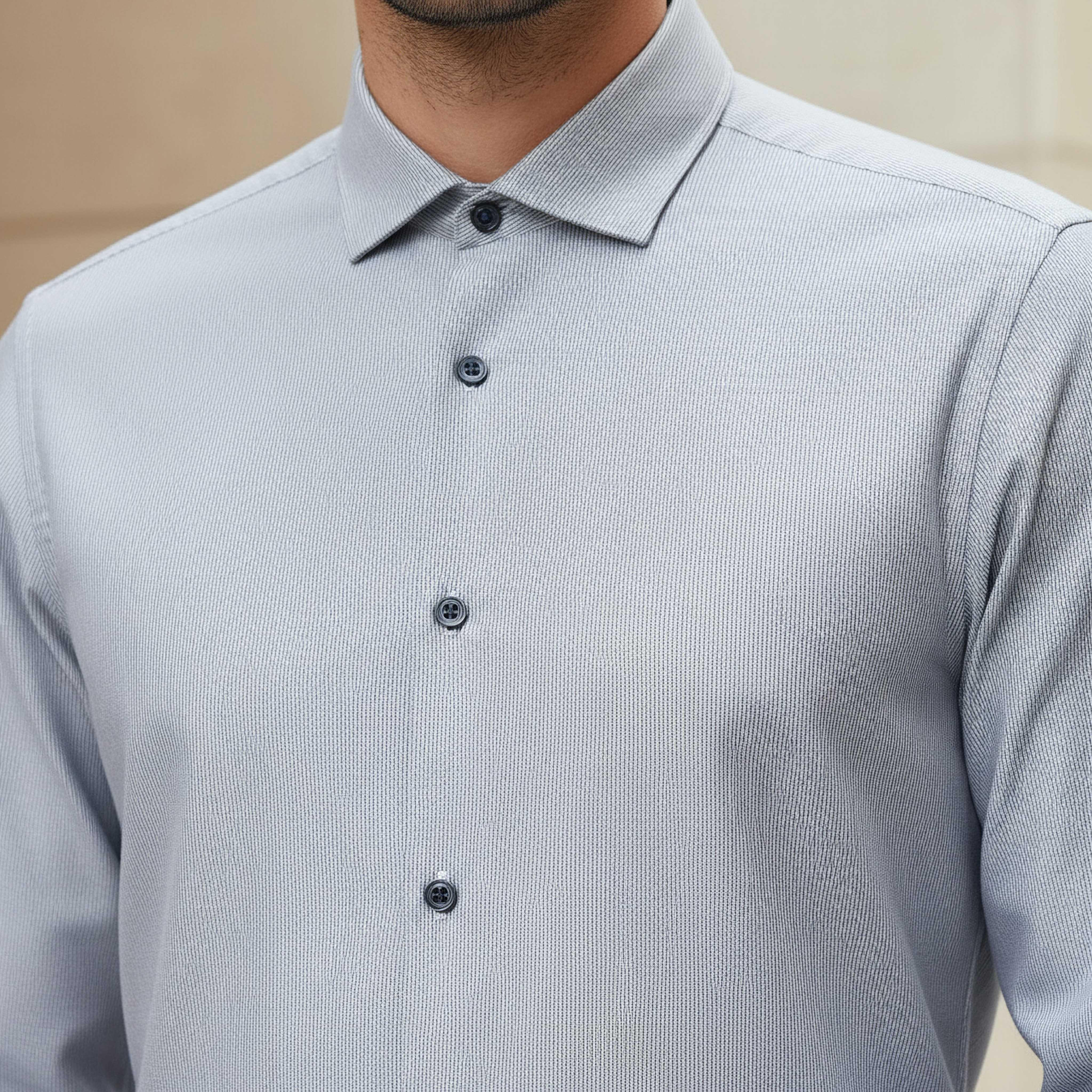 قميص رجالي مخطط بأكمام طويلة وياقة وقصة عادية-men-clothing-shirts-image-2