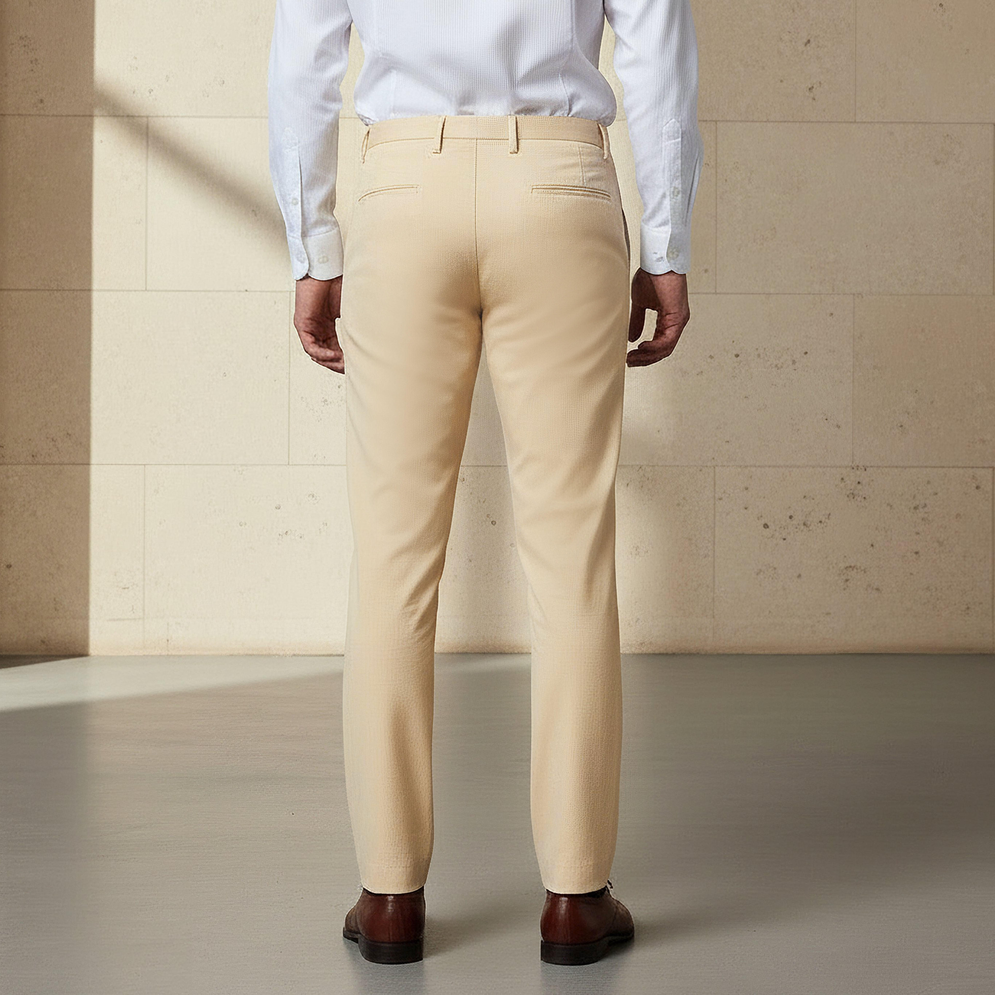Slim Fit Flexi Waist Trousers-men-clothing-bottoms-trousersandchinos-trousers-image-3