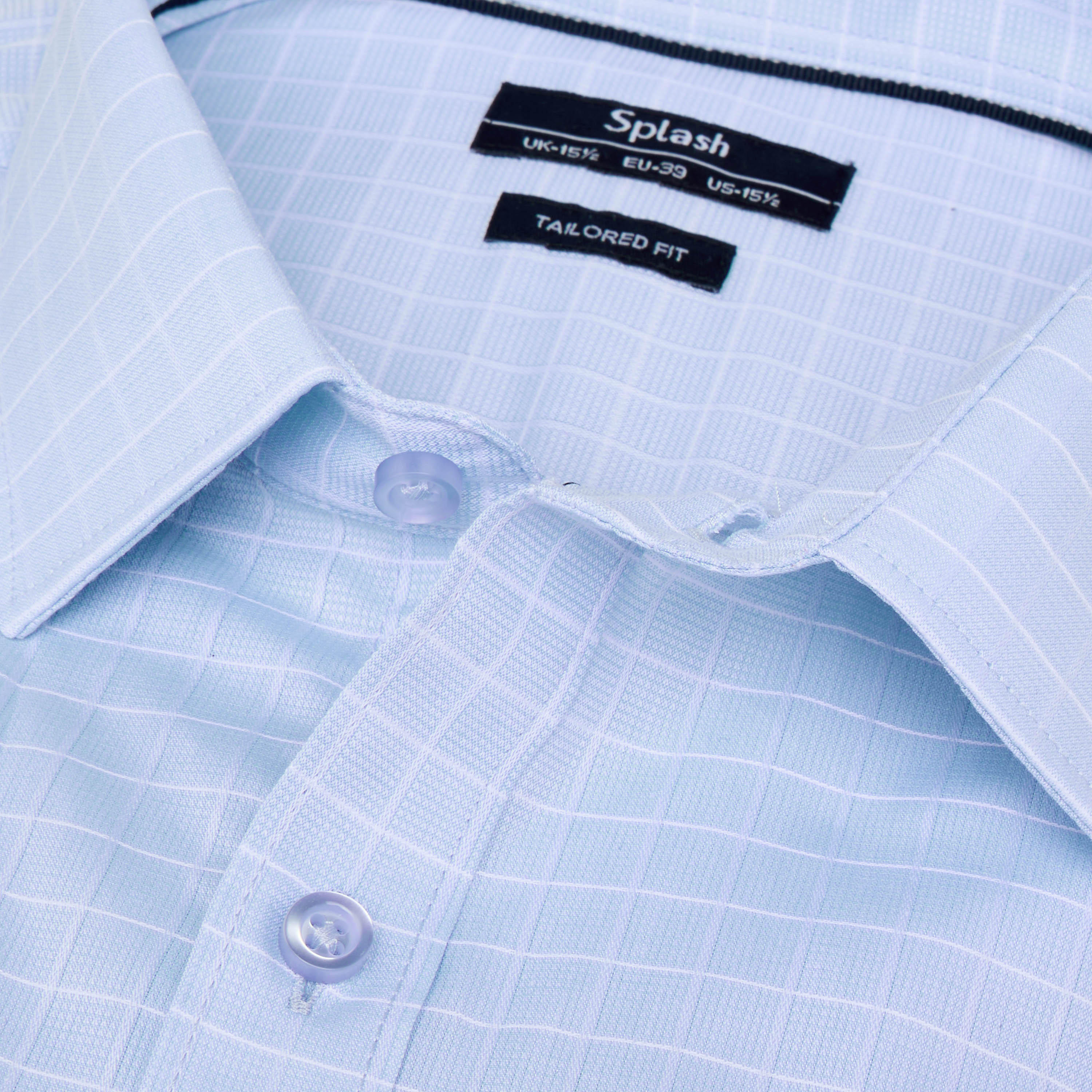 Men Regular Fit Checked Long Sleeve Shirt-men-clothing-shirts-image-2