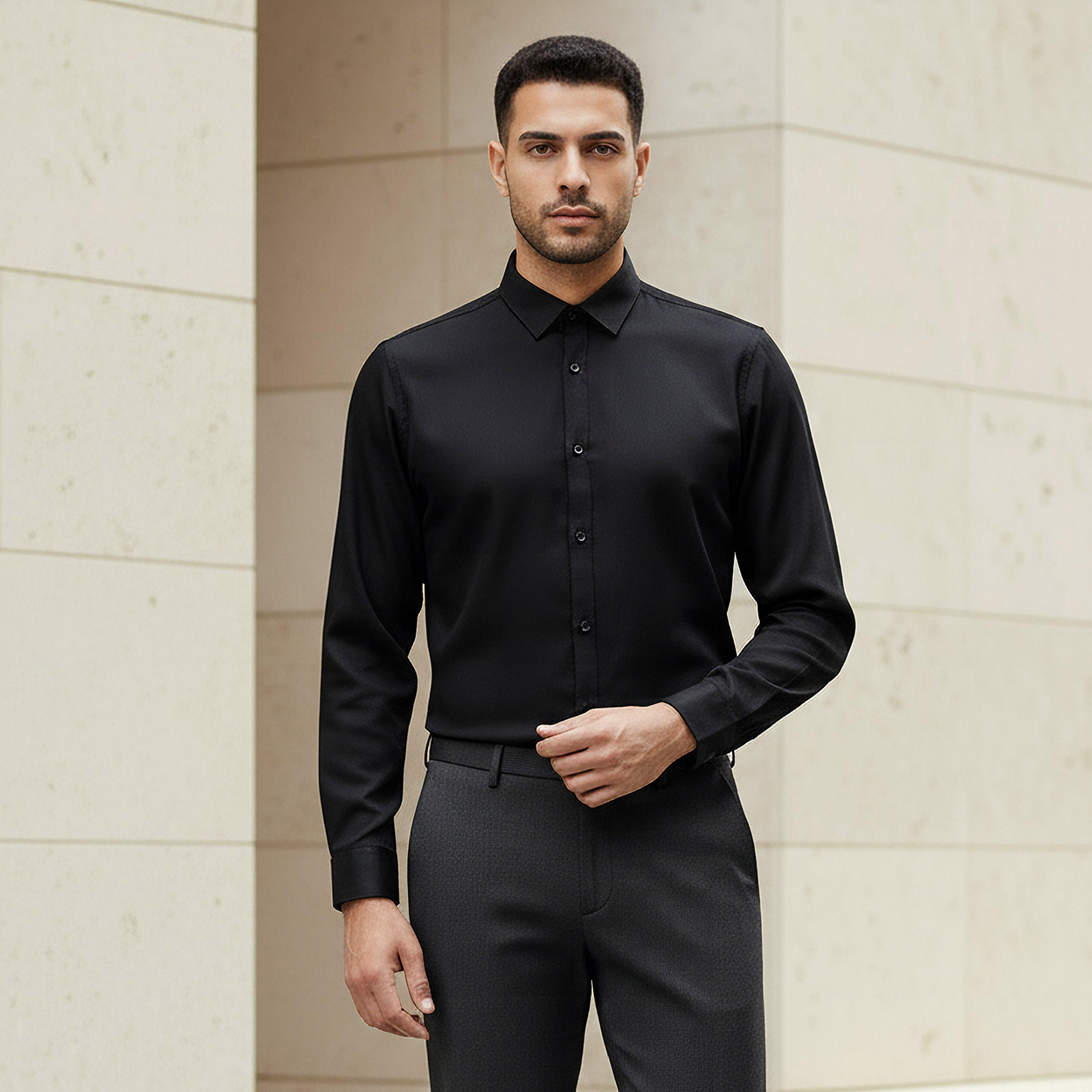 قميص رجالي بأكمام طويلة وياقة وقصة عادية-PROMO_SP_BH_BUY2FOR14_130625-image-6