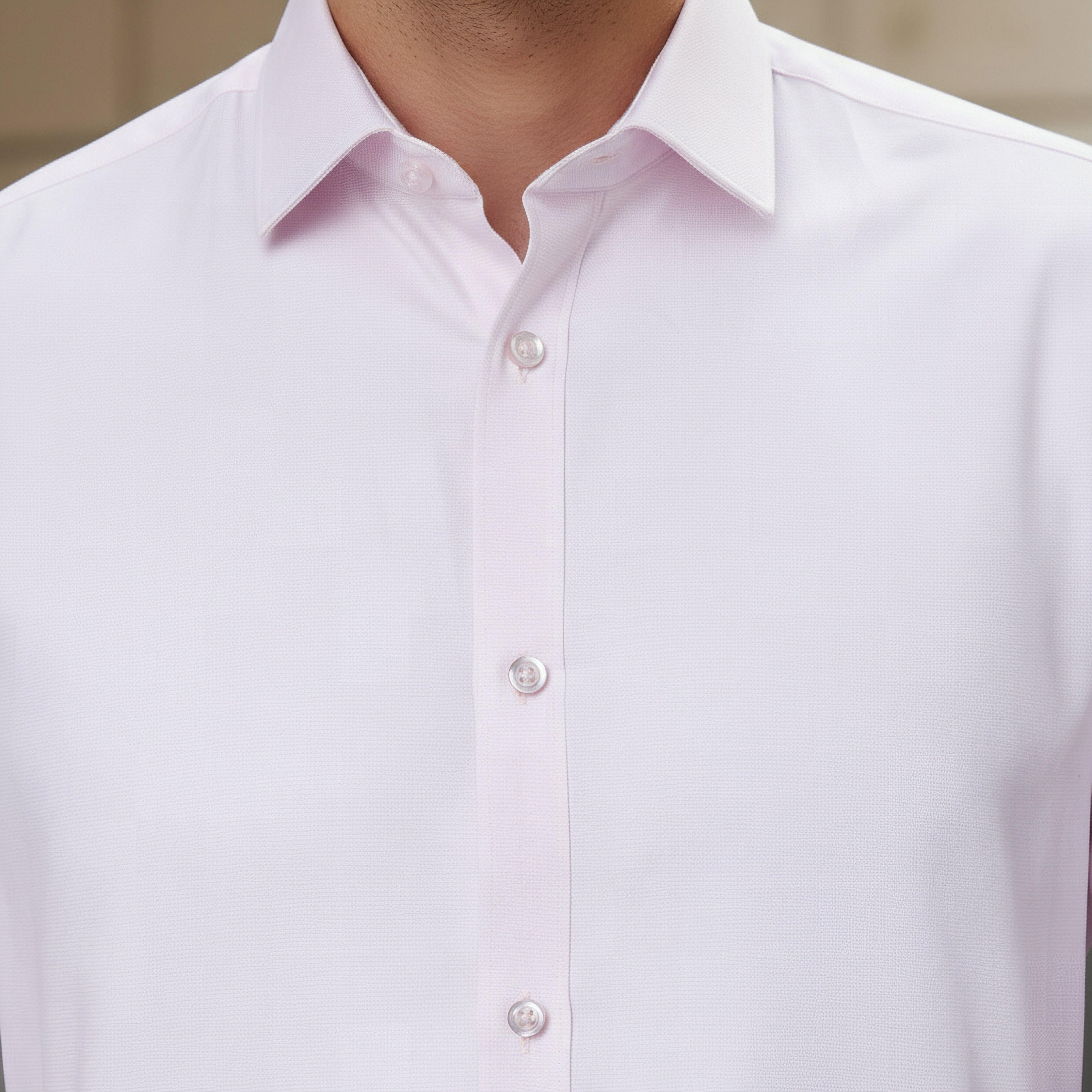 قميص بارز الملمس بقصّة عادية وأكمام طويلة للرجال-men-clothing-shirts-image-7