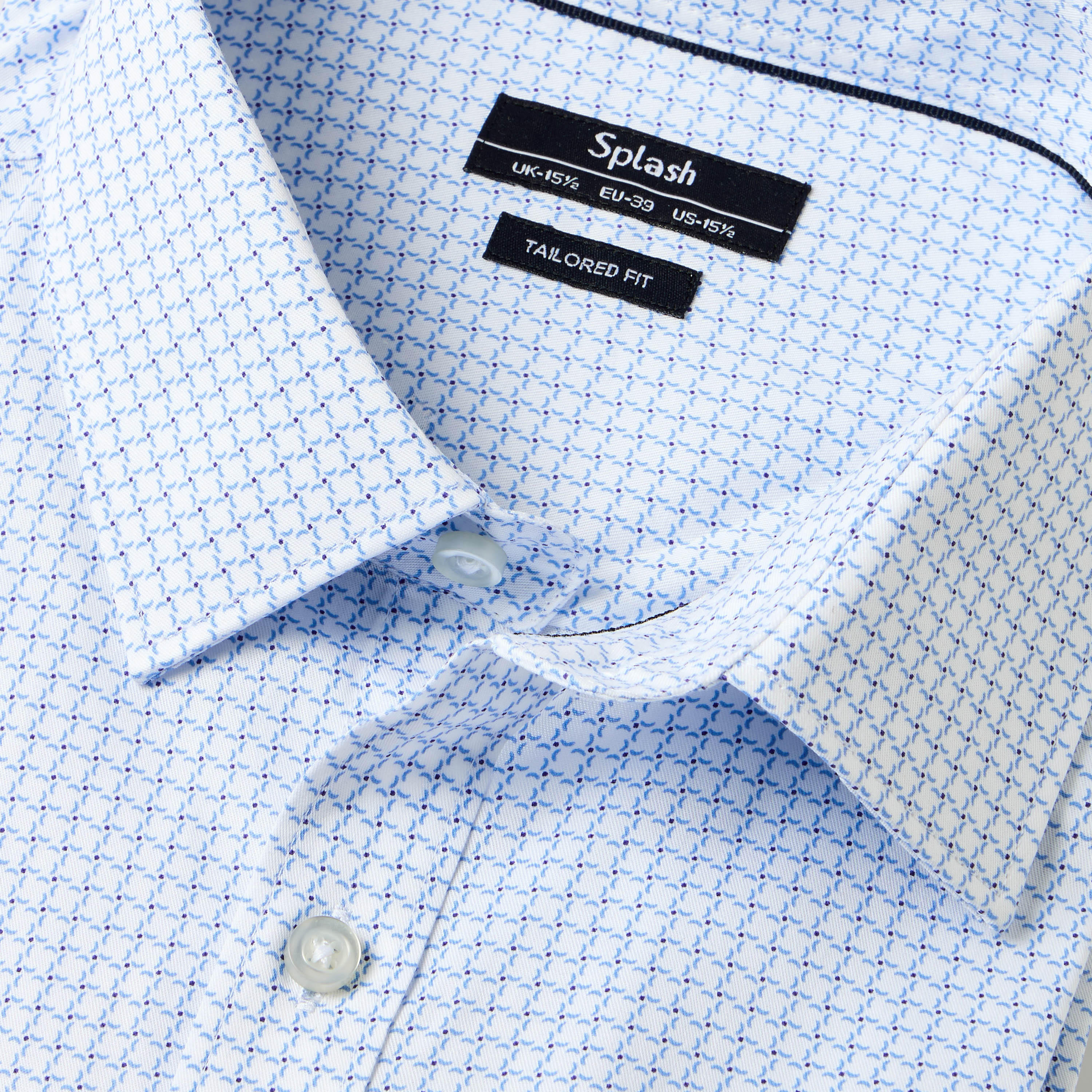 Men Regular Fit Collared Checked Long Sleeve Shirt-men-clothing-shirts-image-2