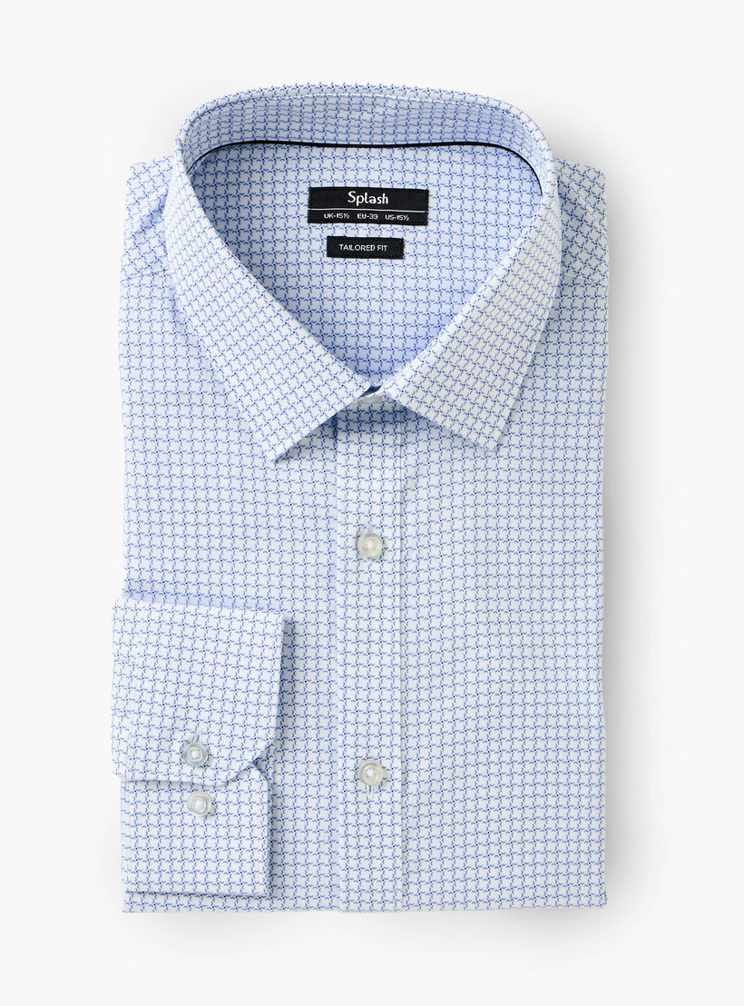 قميص رجالي كاروهات بأكمام طويلة وقصة عادية-men-clothing-shirts-image-6