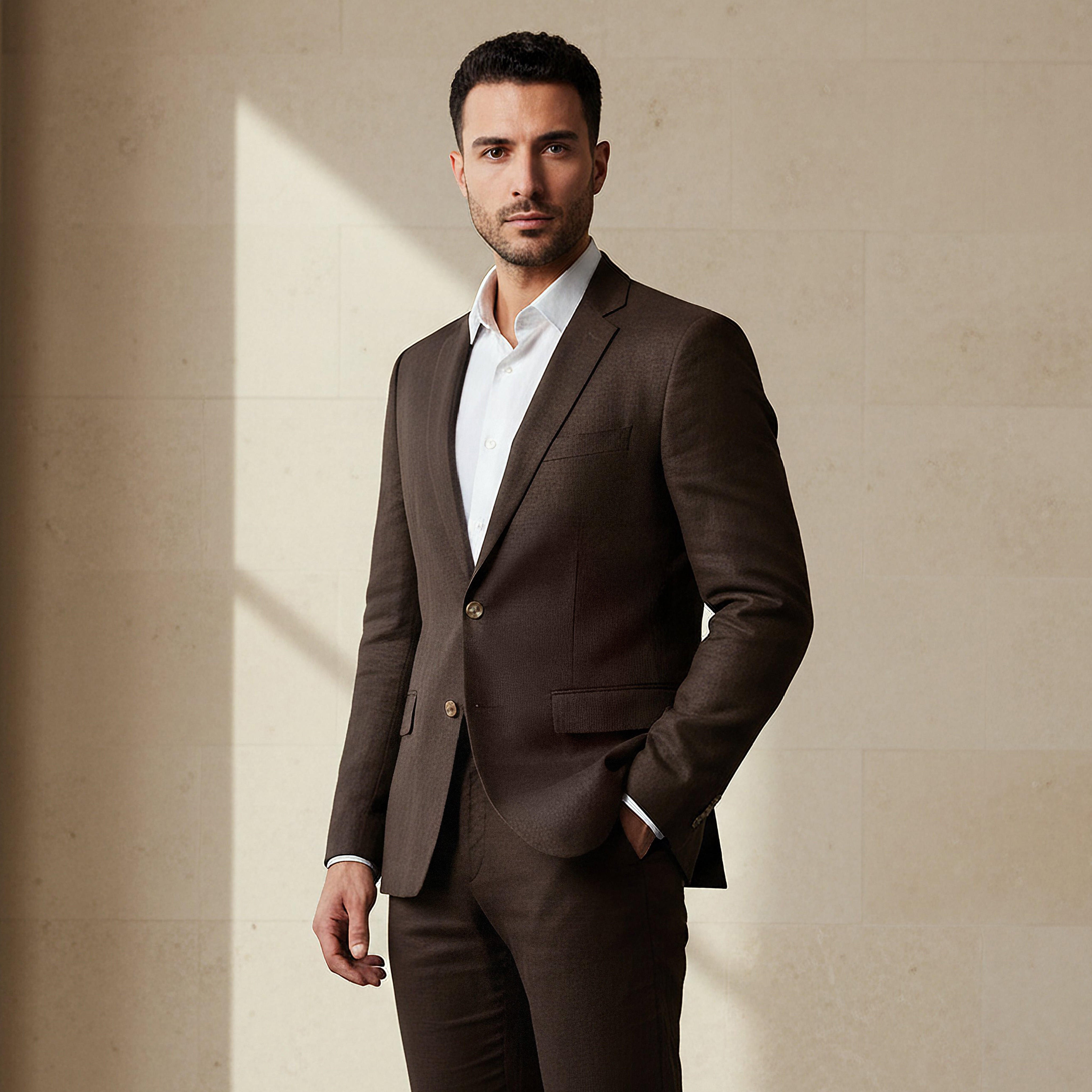 بليزر من مزيج الكتان بقصّة سليم للرجال-men-winterwear-jacketsandblazers-image-4