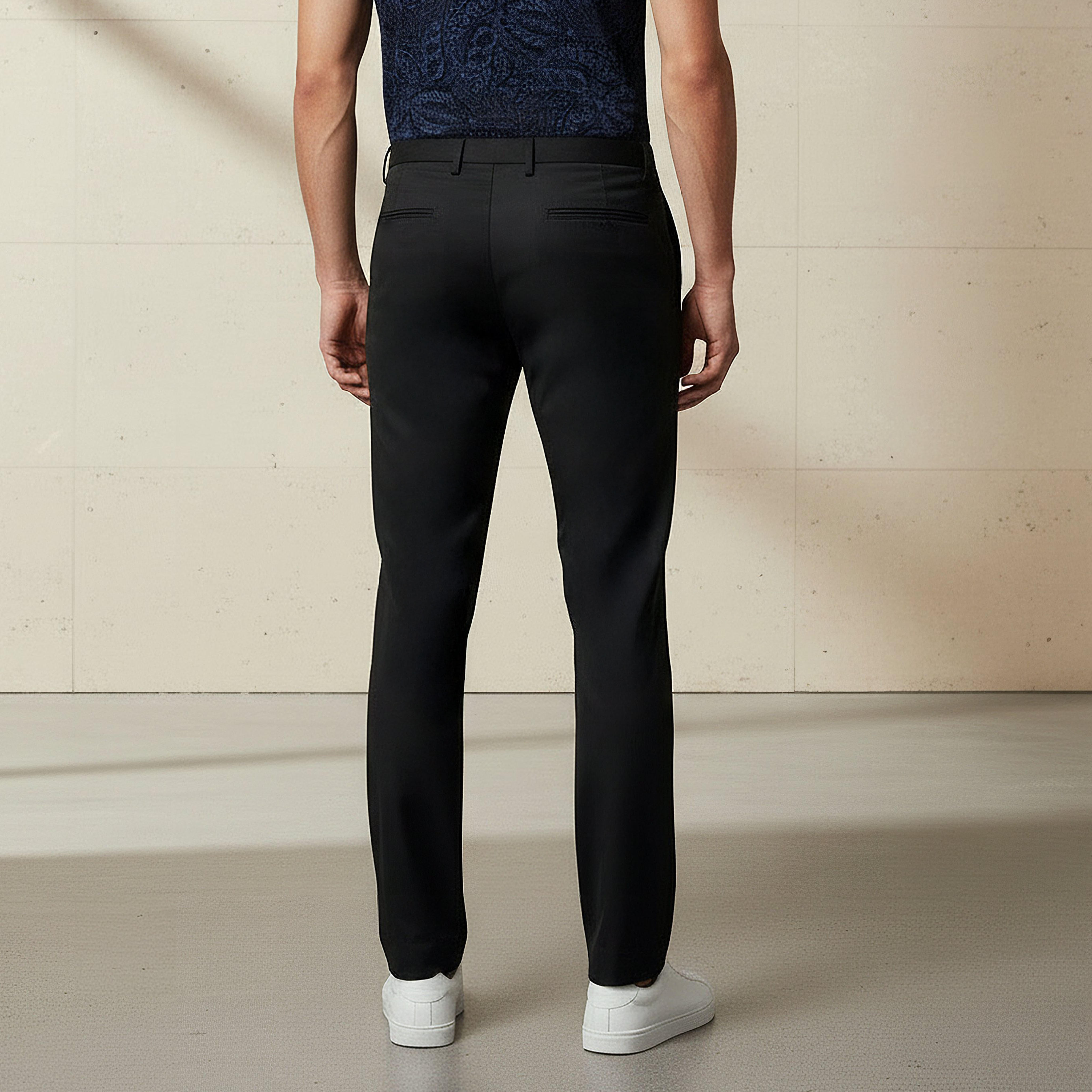 Regular Fit Flexi Waist Formal Trousers-men-clothing-bottoms-trousersandchinos-trousers-image-3