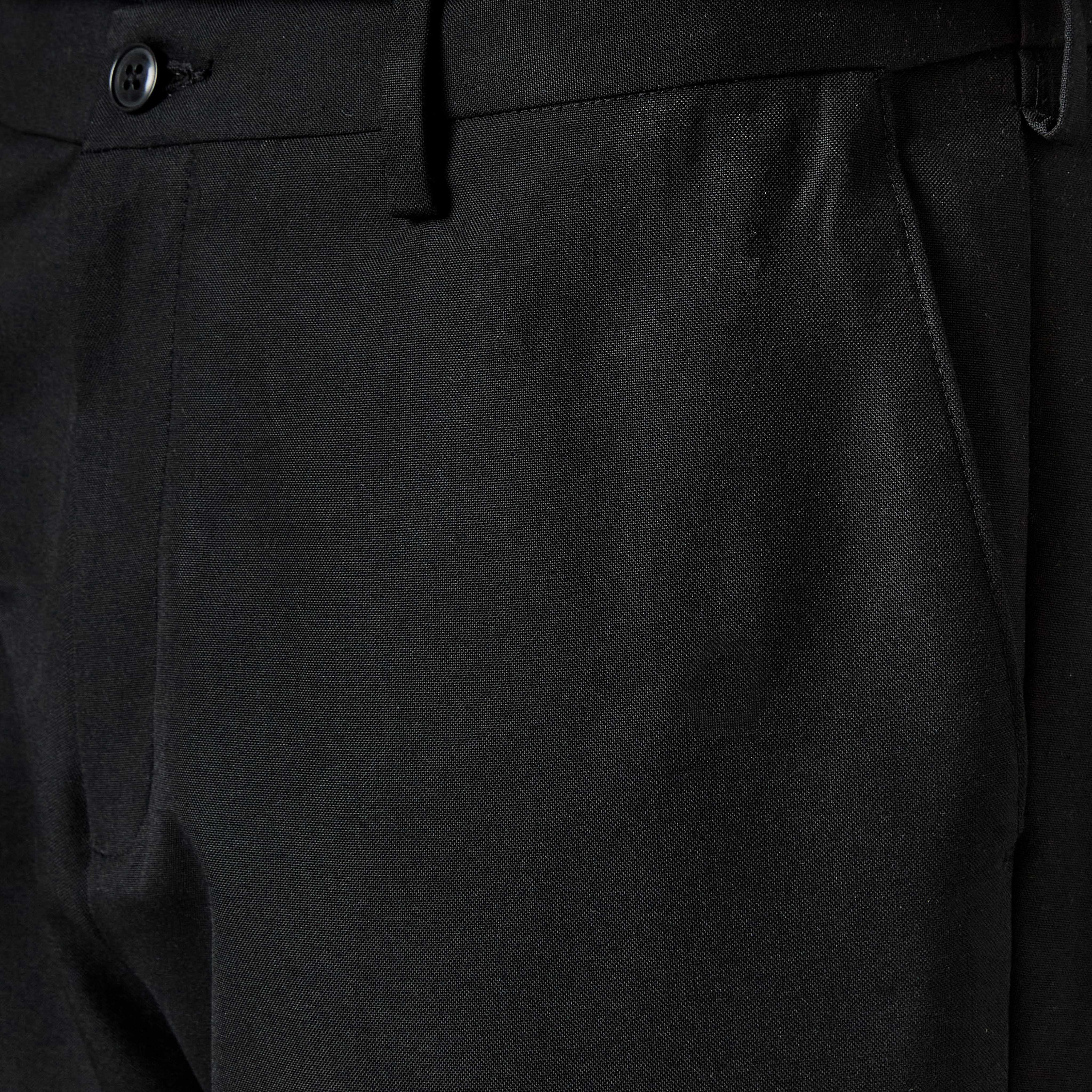 Regular Fit Flexi Waist Formal Trousers-men-clothing-bottoms-trousersandchinos-trousers-image-4