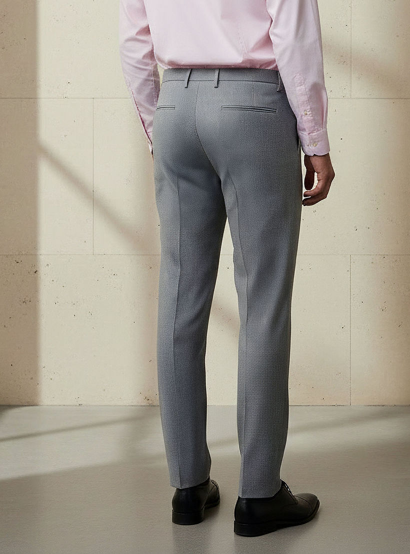 Regular Fit Flexi Waist Formal Trousers-men-clothing-bottoms-trousersandchinos-trousers-image-3