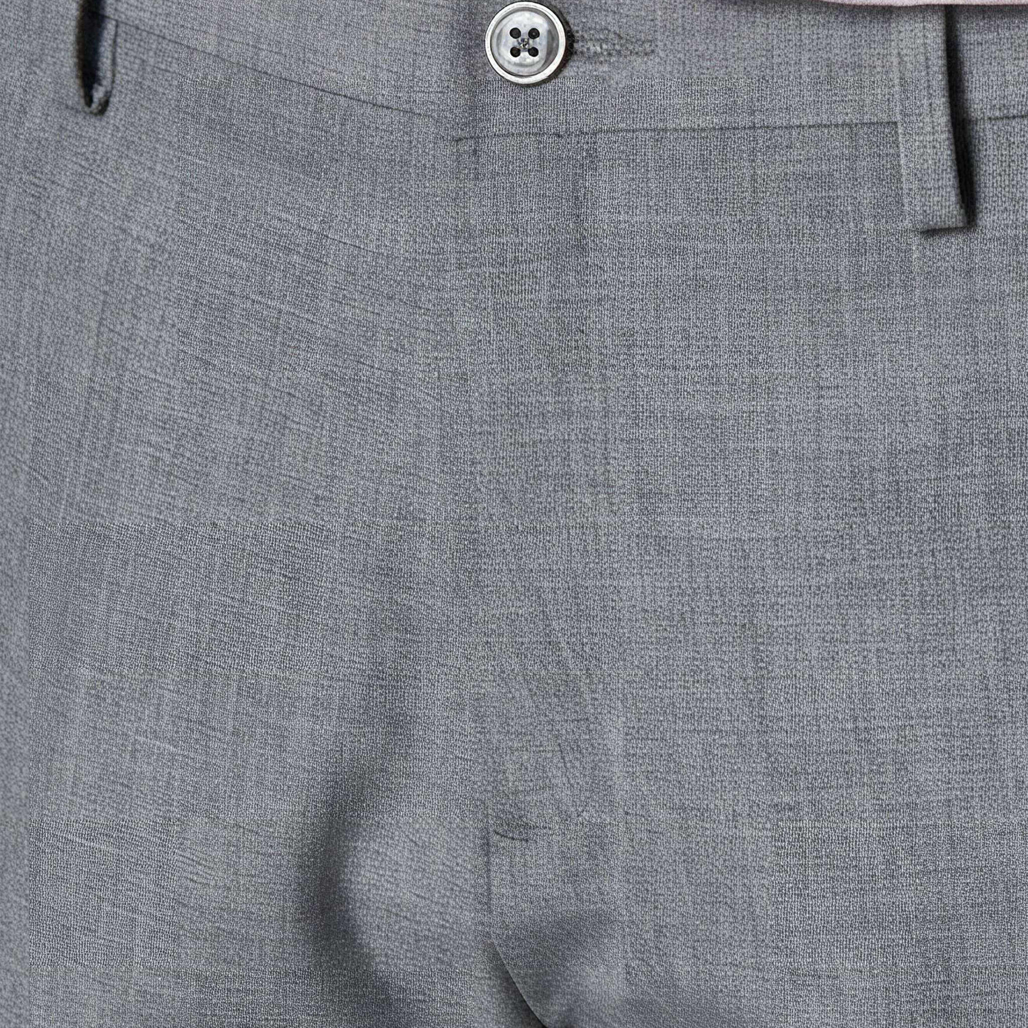 Regular Fit Flexi Waist Formal Trousers-men-clothing-bottoms-trousersandchinos-trousers-image-4
