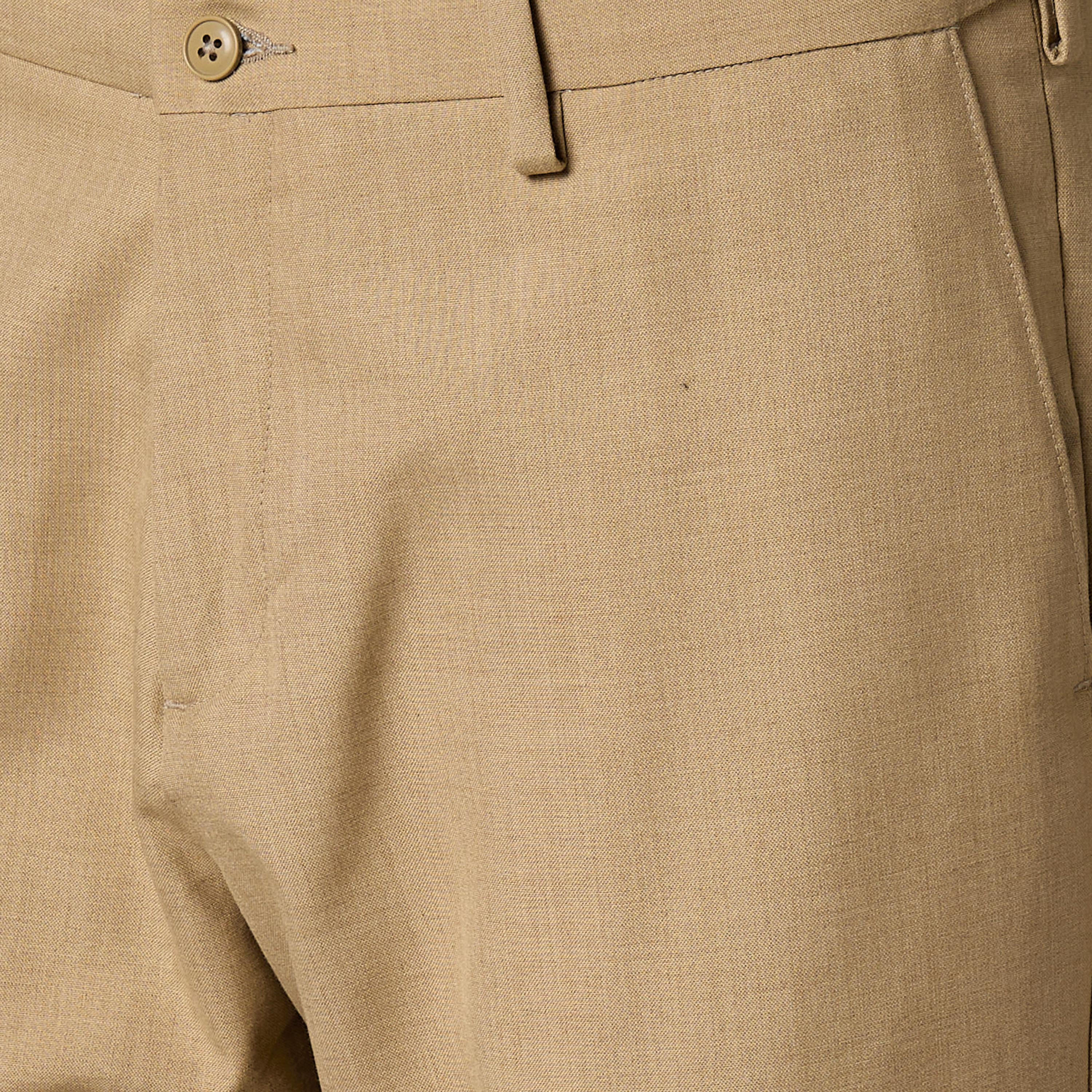 Regular Fit Flexi Waist Formal Trousers-men-clothing-bottoms-trousersandchinos-trousers-image-4