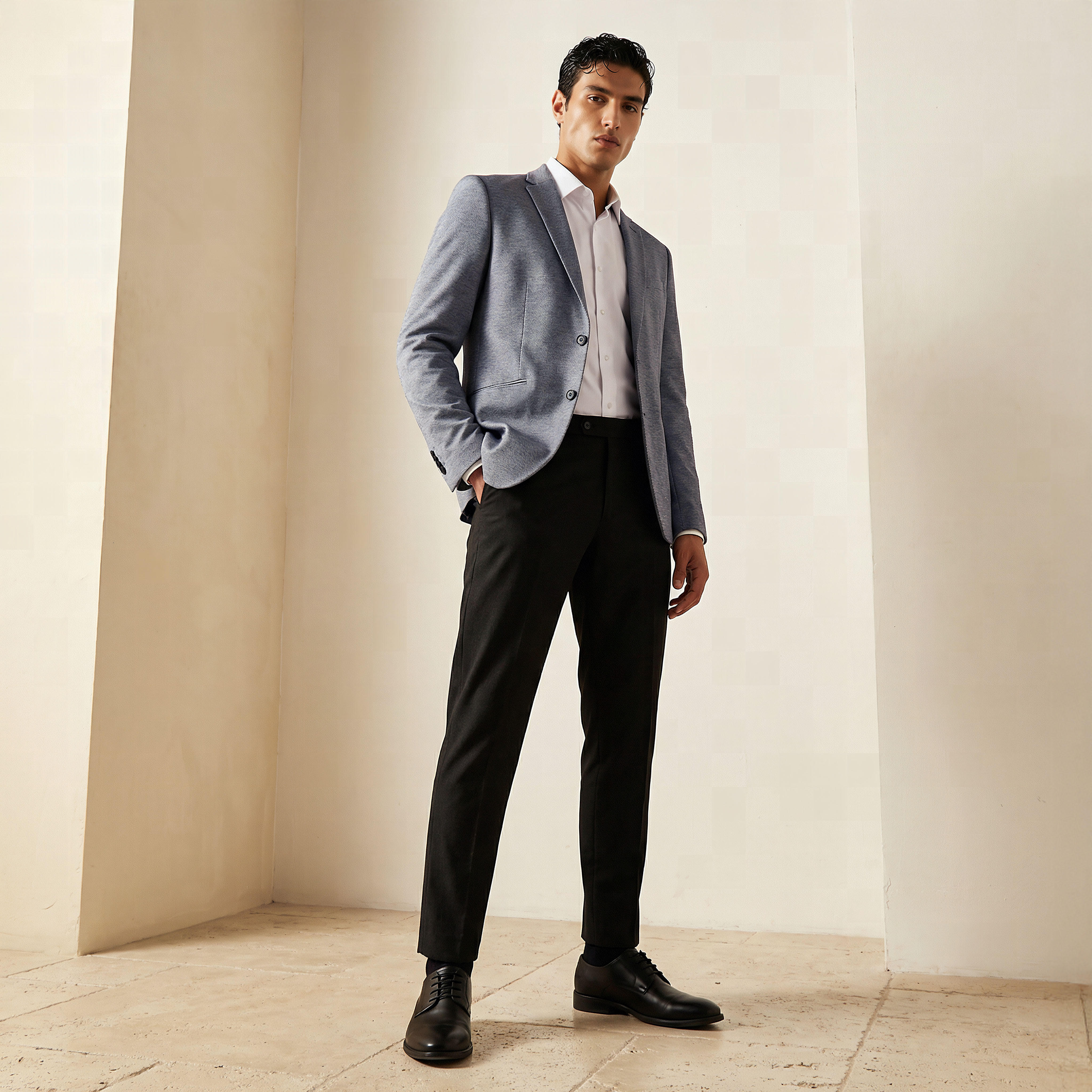 بليزر بقصة سليم وياقة مطوية للرجال-men-winterwear-jacketsandblazers-image-2