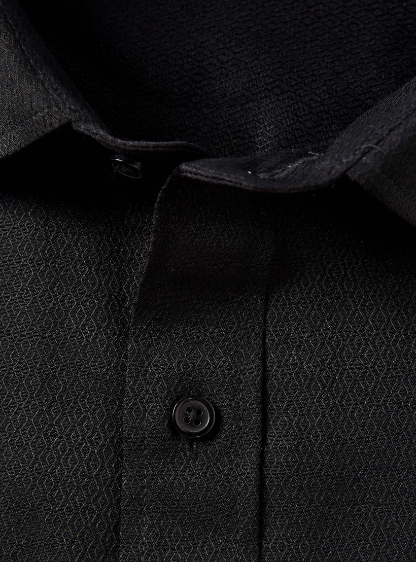 Men Regular Fit Collared Long Sleeve Shirt-men-clothing-shirts-image-7