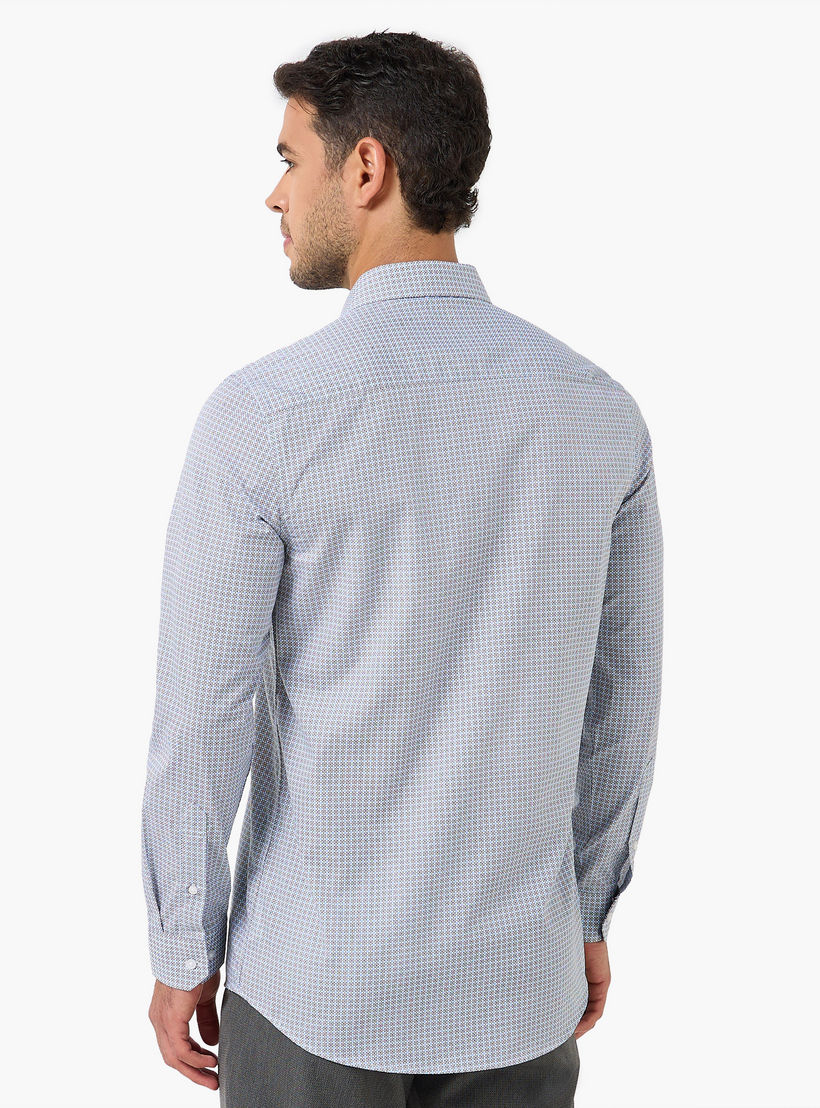 قميص رجالي بأكمام طويلة وطبعات وياقة وقصة عادية-men-clothing-shirts-image-4