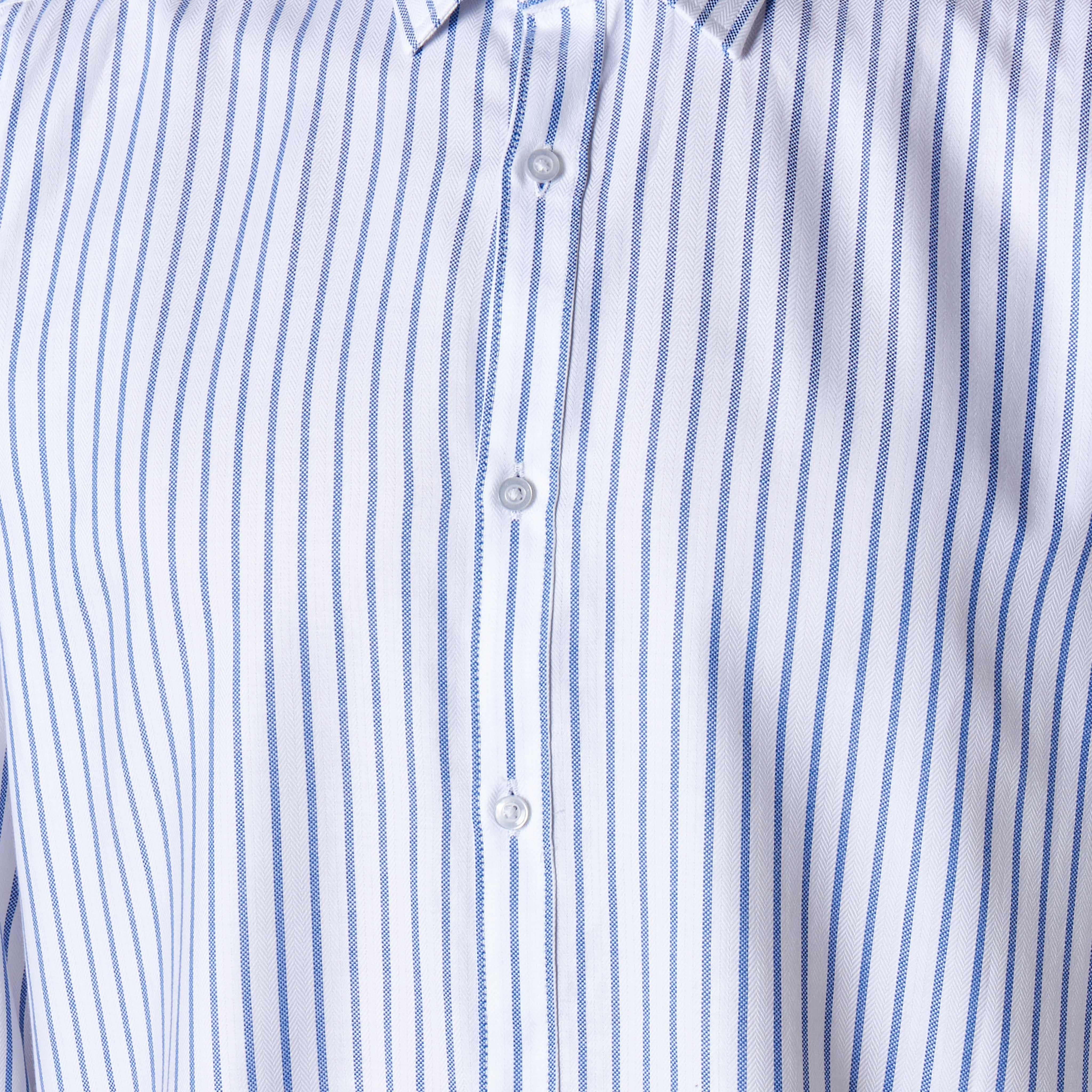 قميص رجالي مخطط بأكمام طويلة وياقة وقصة عادية-men-clothing-shirts-image-1