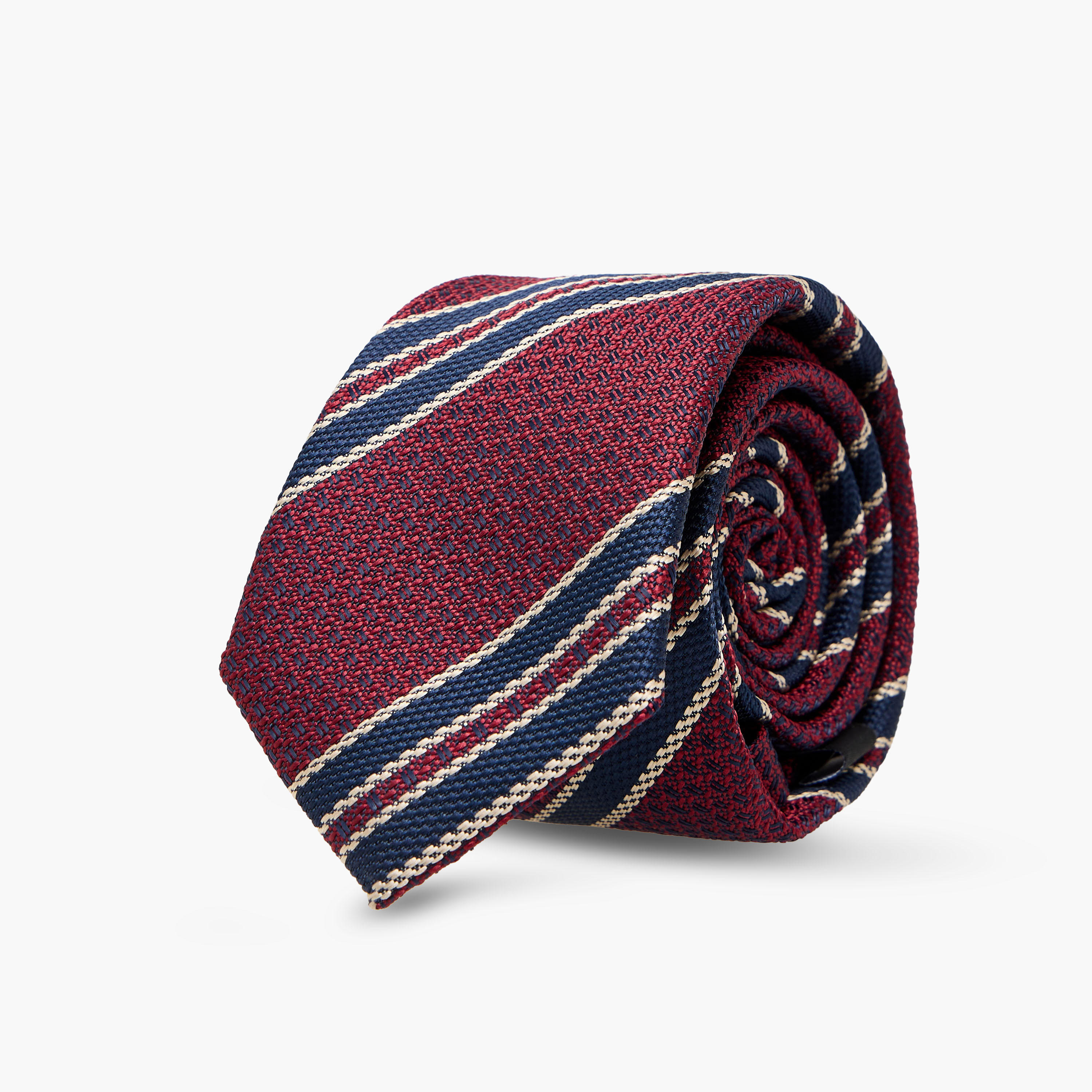 Men Striped Tie-men-tiesandcufflinks-pocketsquares-image-1
