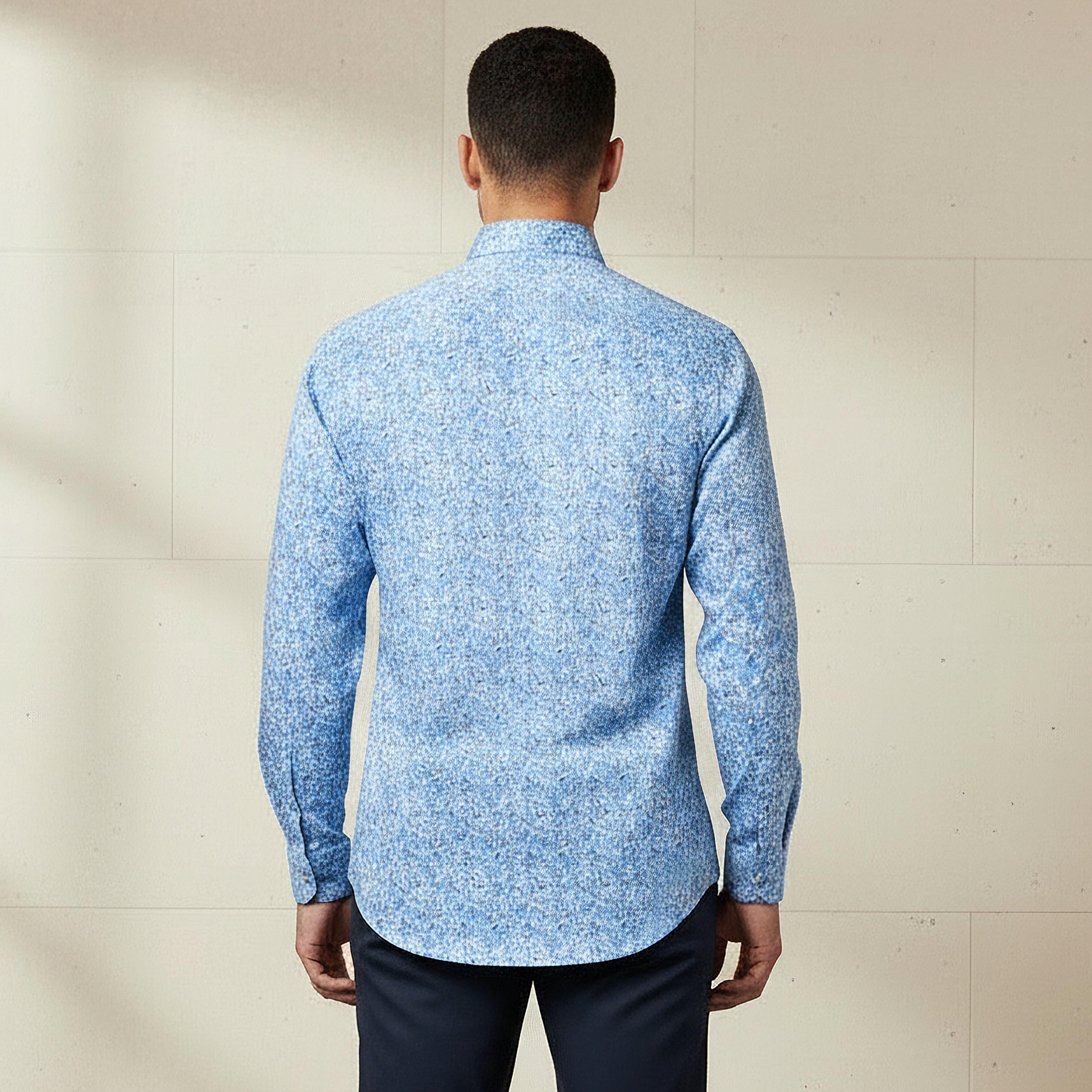 Men Slim Fit Collared Paisley Print Long Sleeves Shirt-men-clothing-shirts-image-3