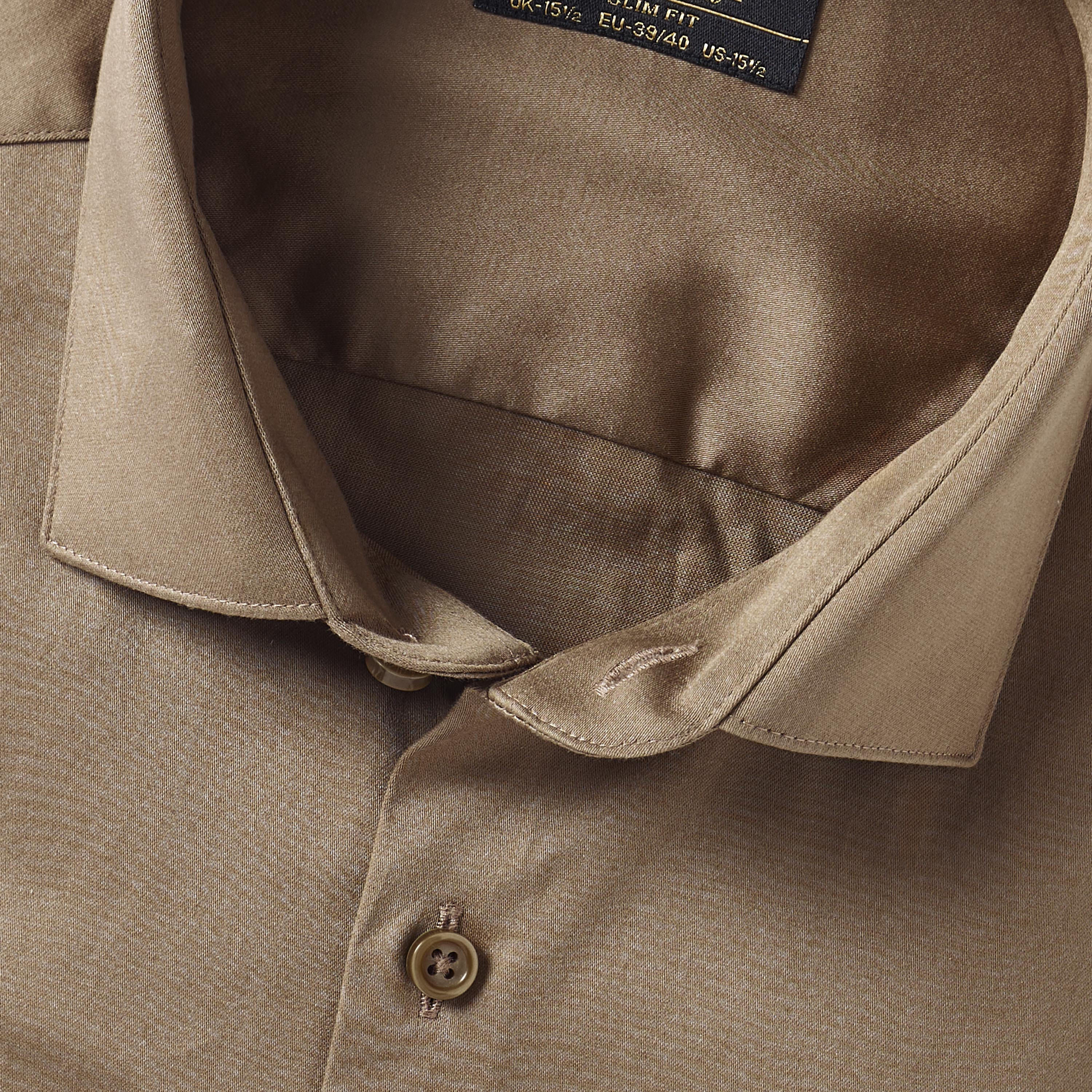 Men Regular Fit Collared Long Sleeve Shirt-men-clothing-shirts-image-2