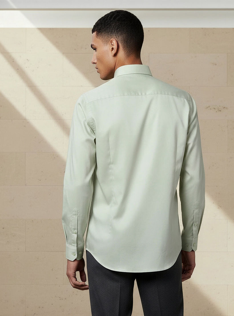قميص رجالي بأكمام طويلة وياقة وقصة عادية-men-clothing-shirts-image-3