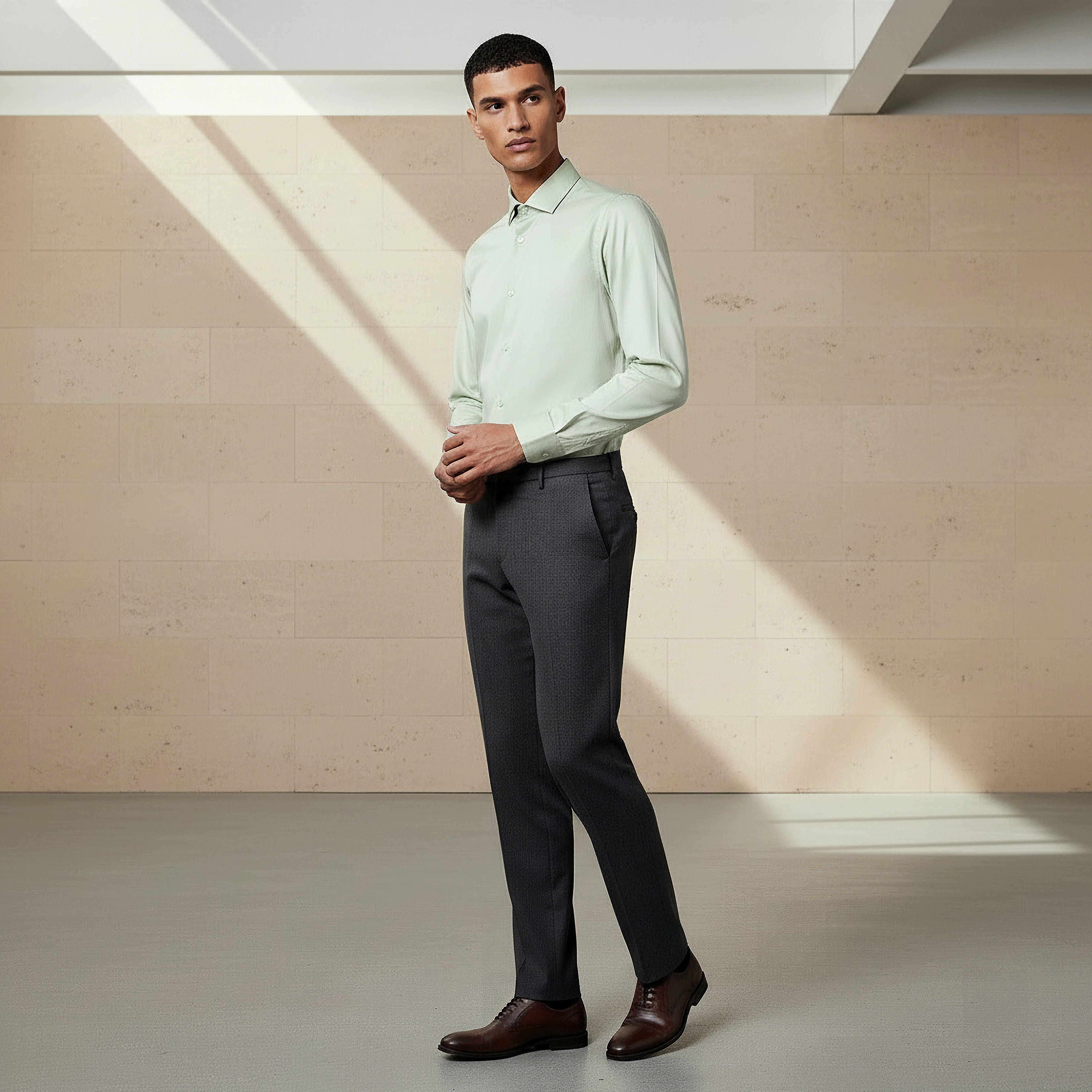 Men Regular Fit Collared Long Sleeve Shirt-PROMO_SP_SA_2FOR169_110625-image-4