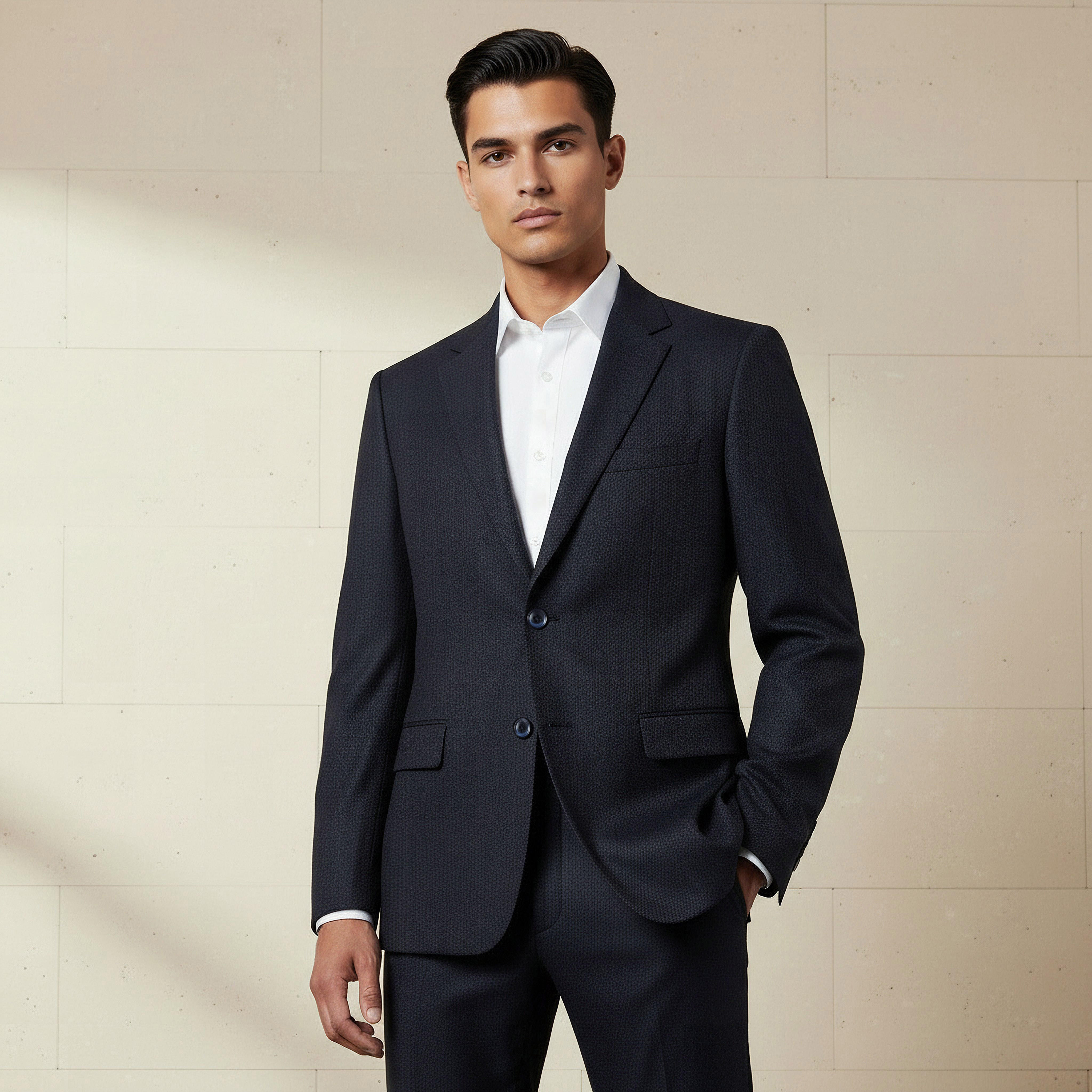بليزر دوبي بقصة سليم للرجال-men-clothing-jacketsandblazers-blazers-image-4
