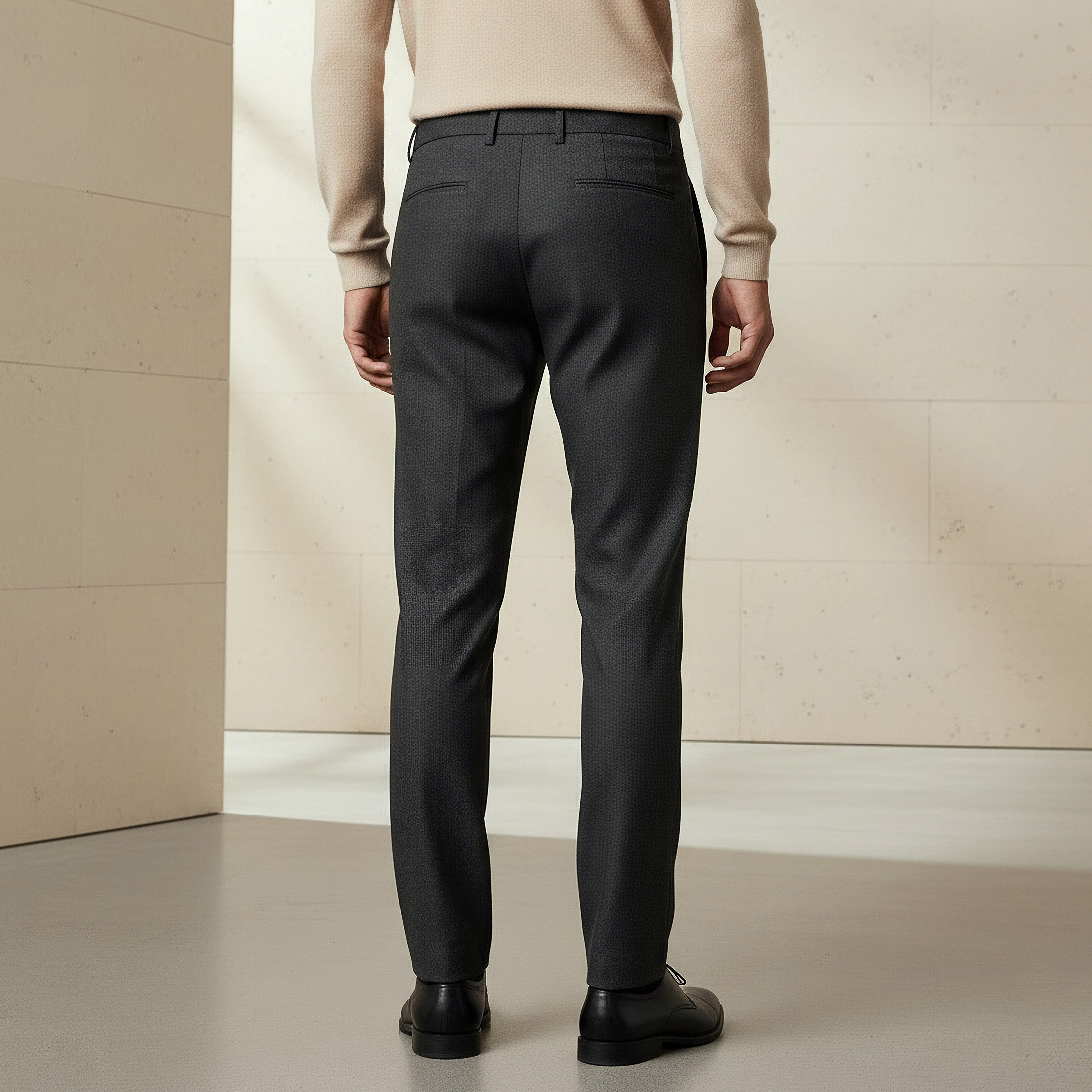 Slim Fit Flexi Waist Trousers-men-clothing-bottoms-trousersandchinos-trousers-image-3
