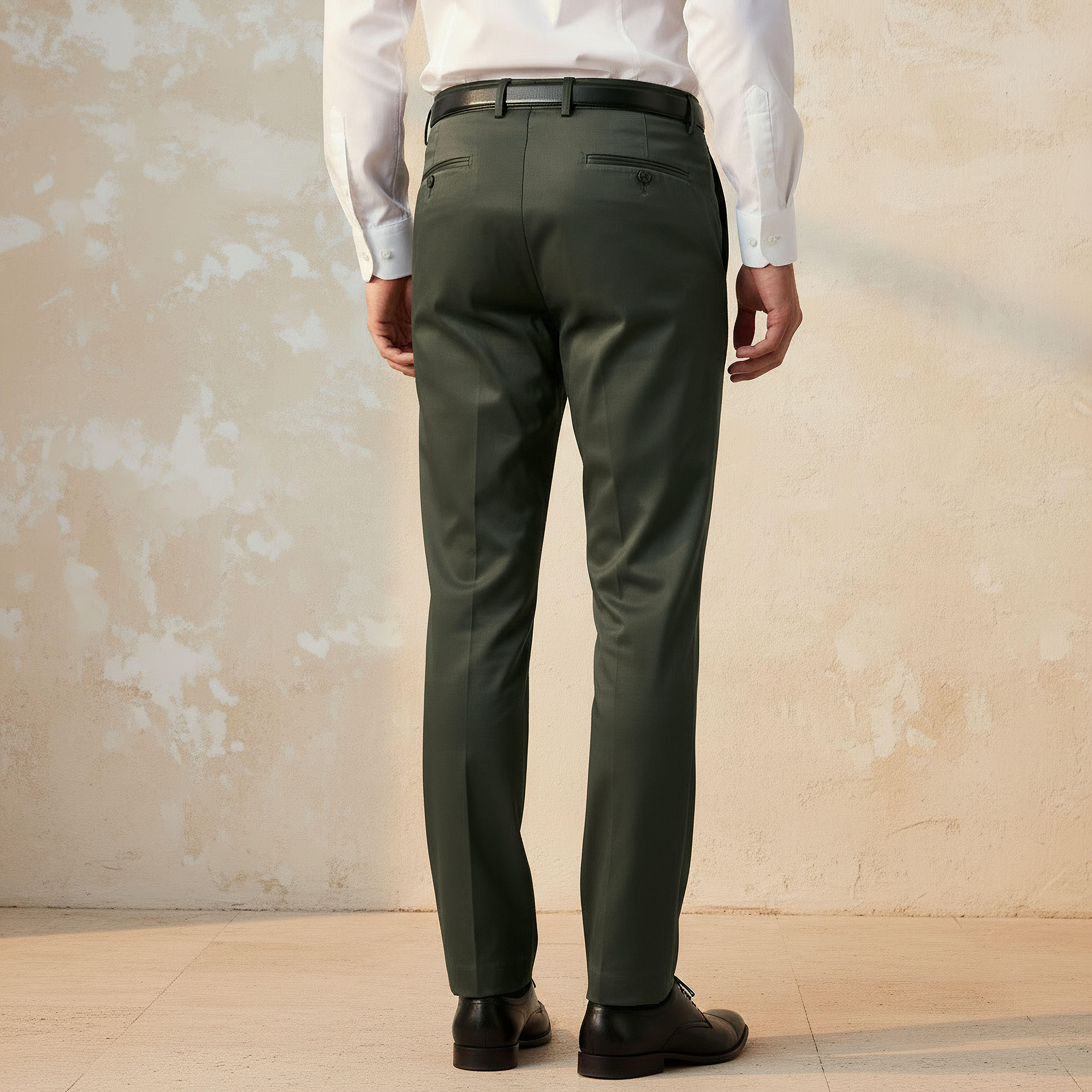 Regular Fit Flexi Waist Formal Trousers-men-clothing-bottoms-trousersandchinos-trousers-image-3