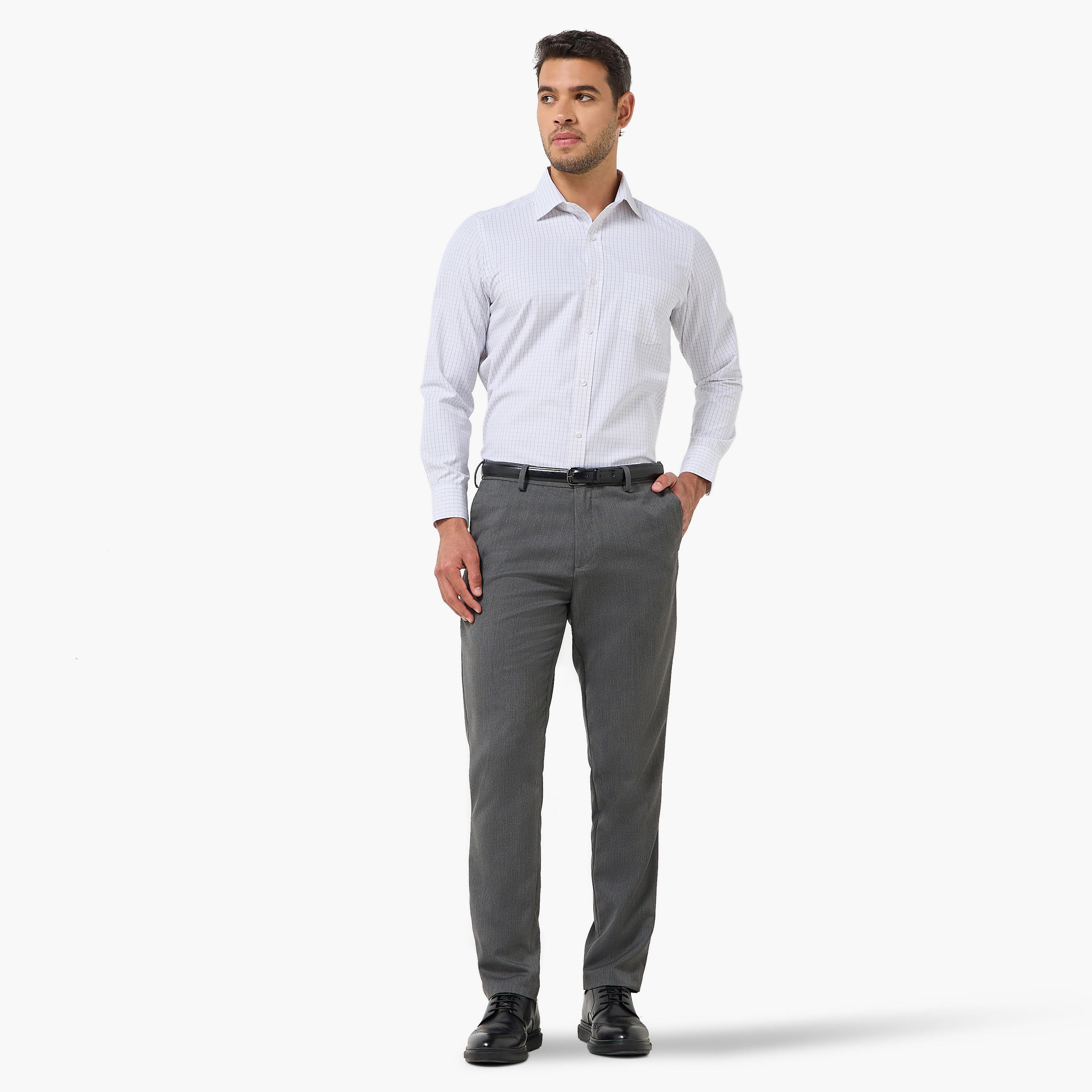 Slim Fit Flexi Waist Formal Trousers-men-clothing-bottoms-trousersandchinos-trousers-image-4
