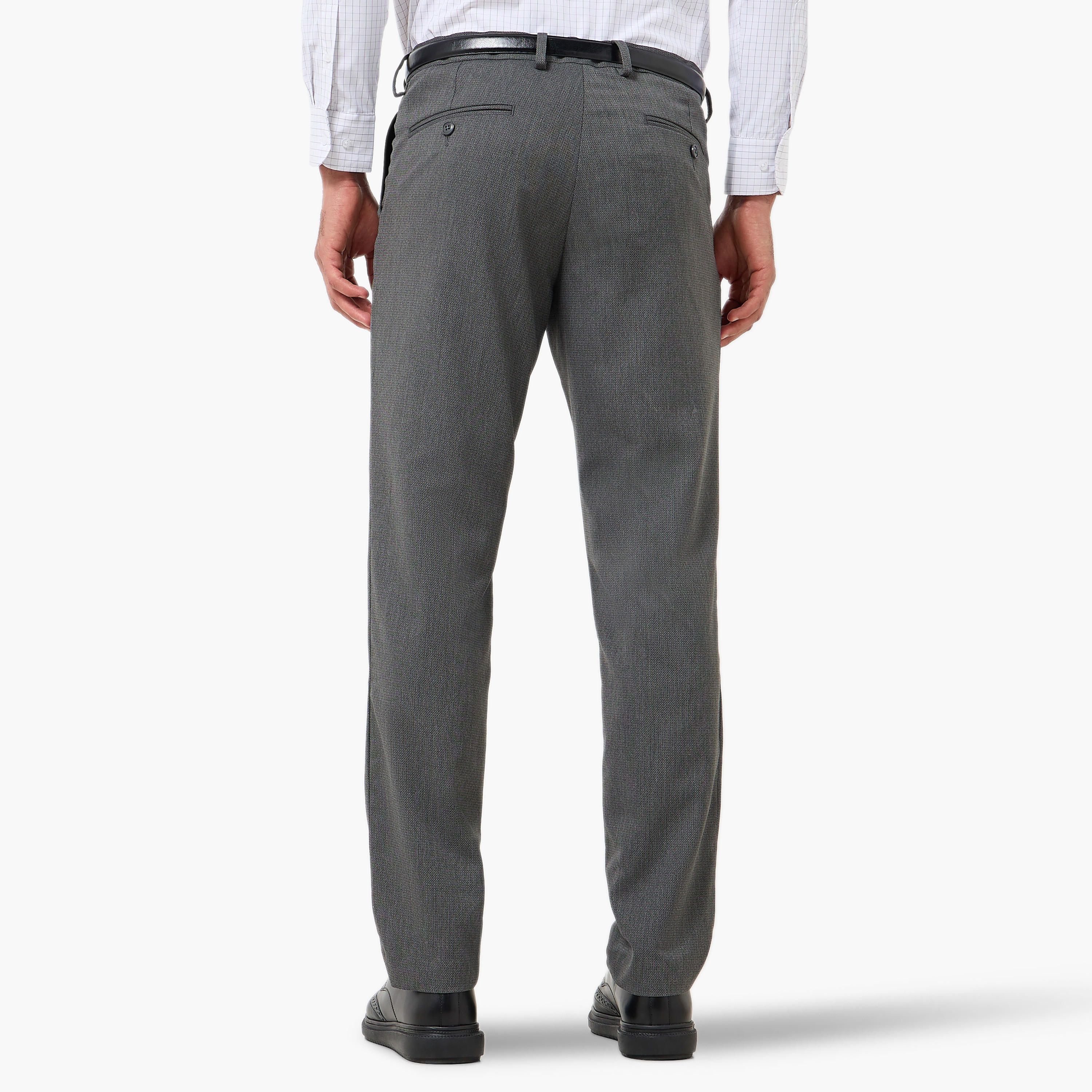 Slim Fit Flexi Waist Formal Trousers-men-clothing-bottoms-trousersandchinos-trousers-image-5