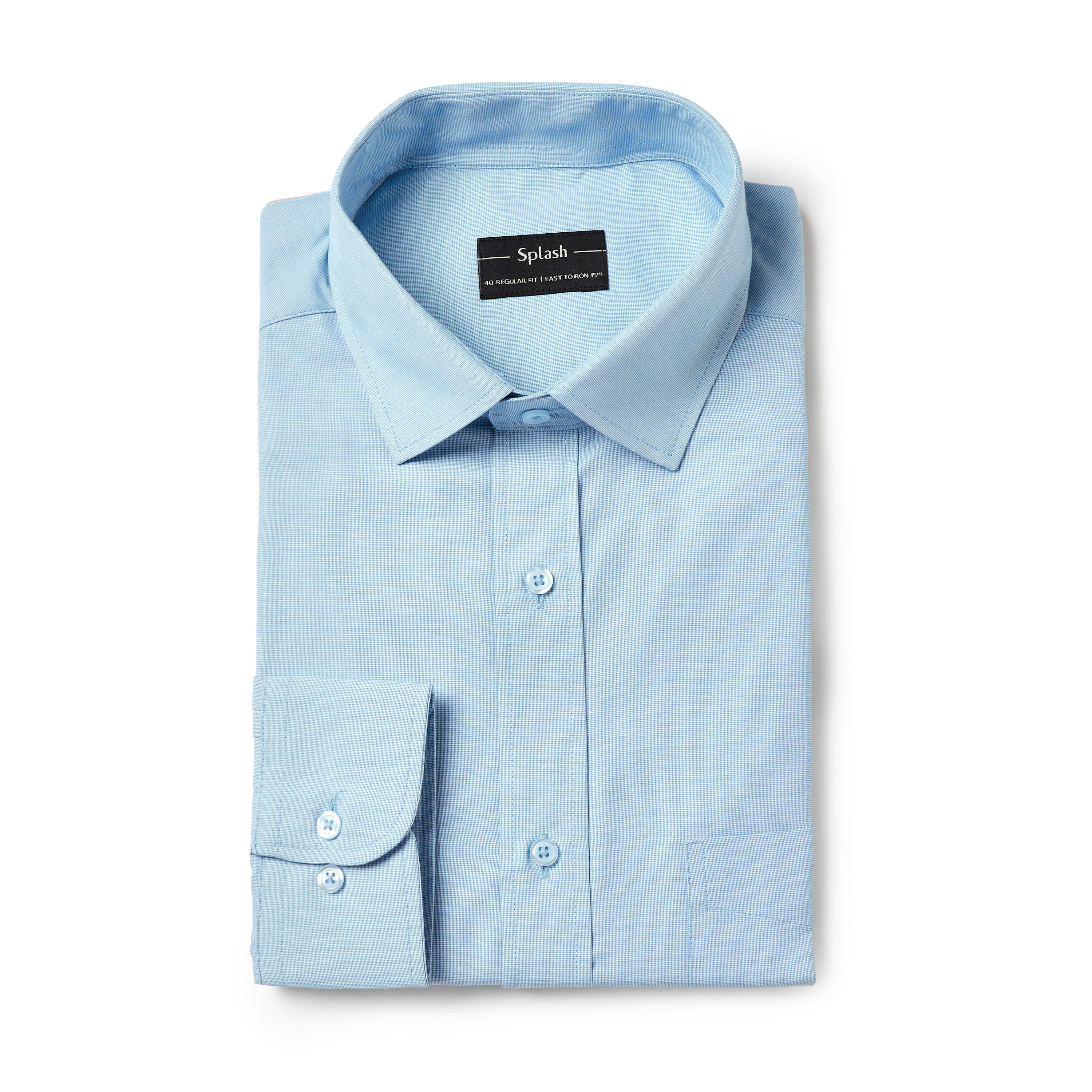 قميص فيلافيل رجالي بأكمام طويلة وياقة وقصة عادية-men-clothing-shirts-image-2