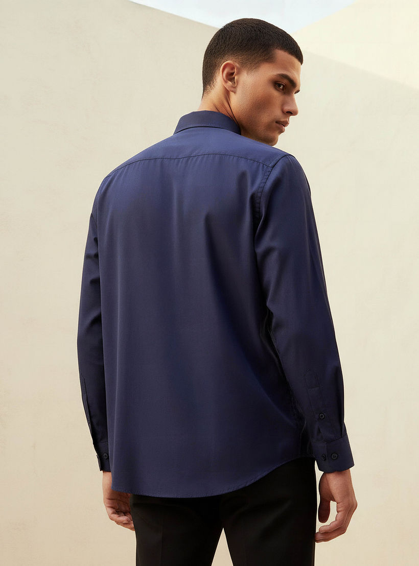 Men Regular Fit Collared Philaphil Long Sleeve Shirt-men-clothing-shirts-image-3