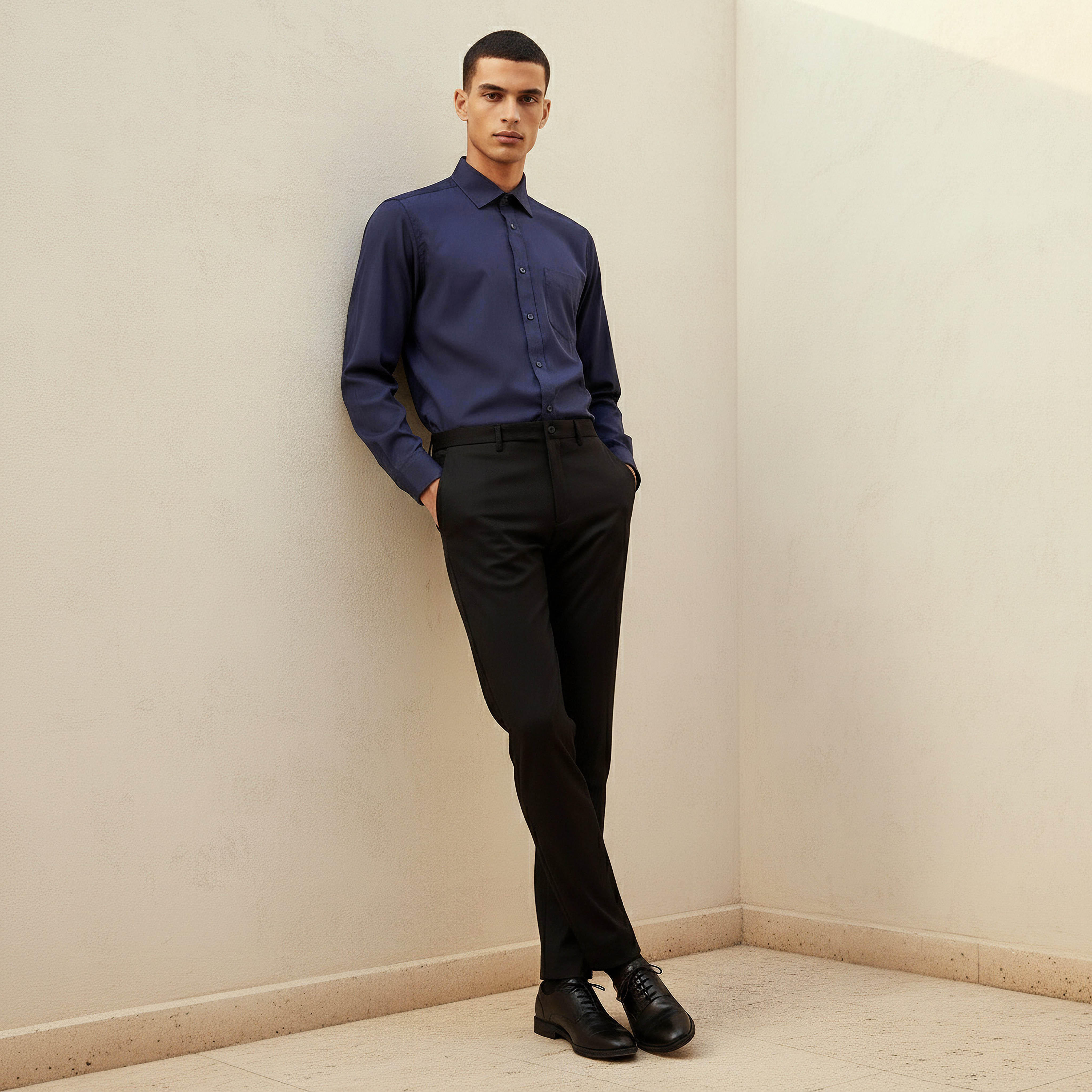Men Regular Fit Collared Philaphil Long Sleeve Shirt-men-clothing-shirts-image-4