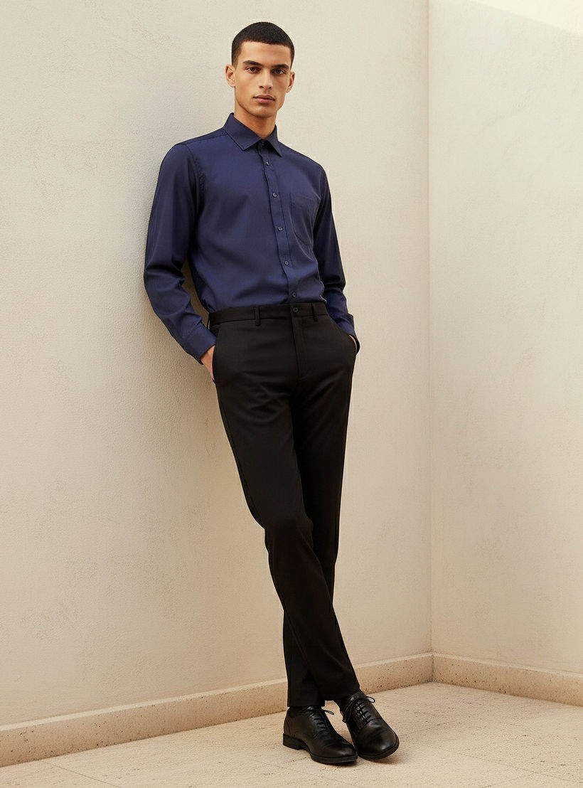 Men Regular Fit Collared Philaphil Long Sleeve Shirt-men-clothing-shirts-image-4