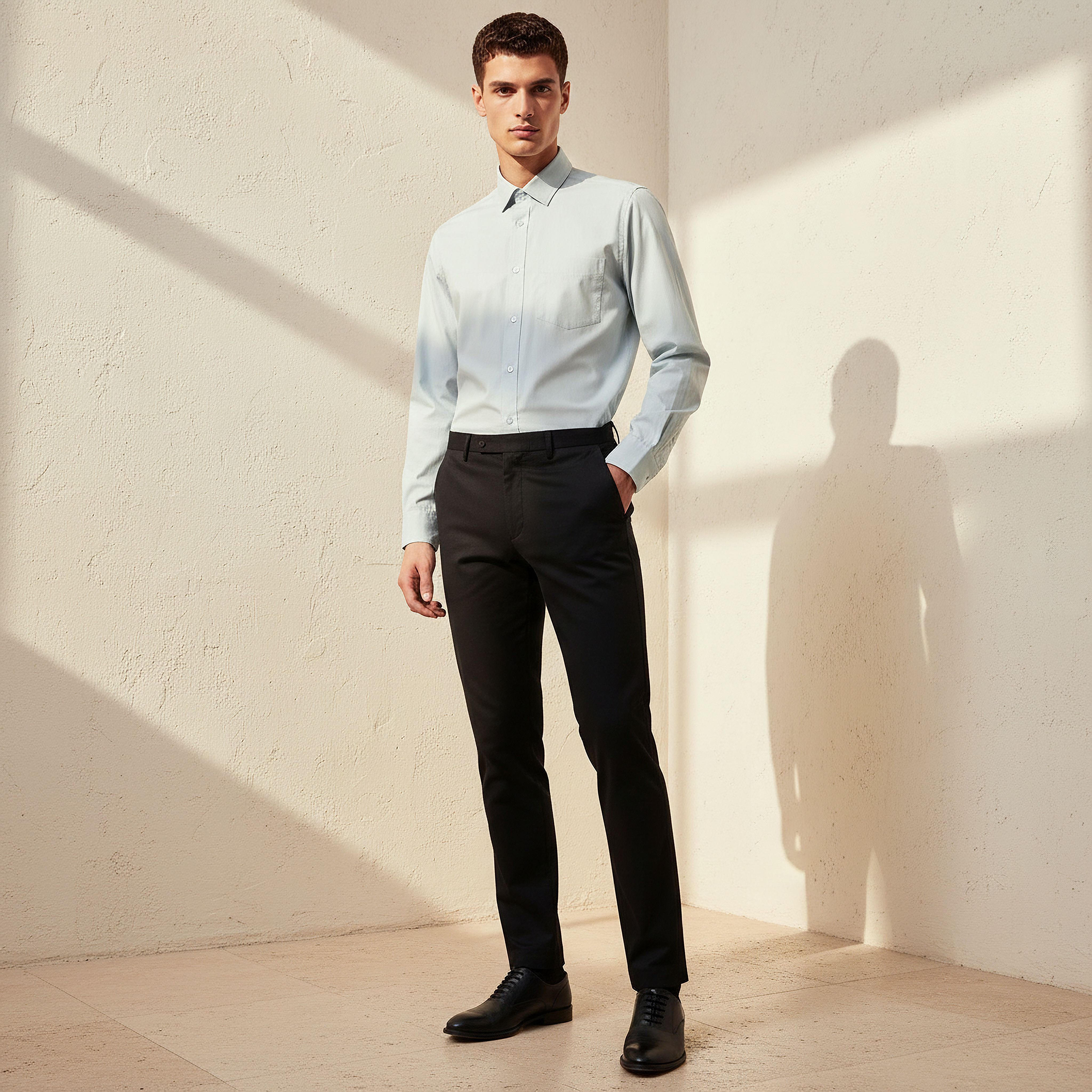 Men Regular Fit Collared Philaphil Long Sleeve Shirt-PROMO_SP_KSA_6_BUY3FORSAR119_130625-image-4