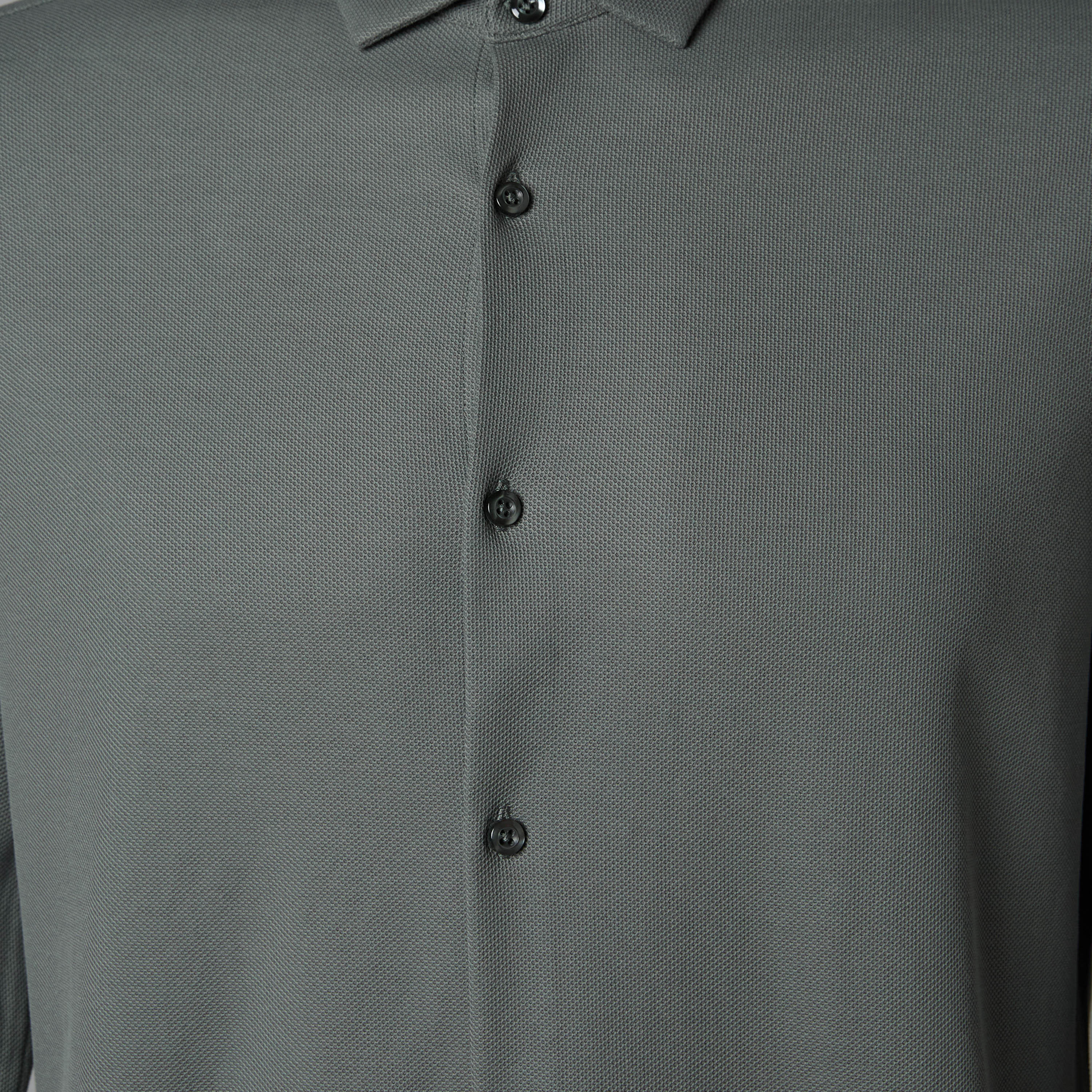 Men Slim Fit Collared Textured Long Sleeves Shirt-PROMO_SP_SA_2FOR169_110625-image-4