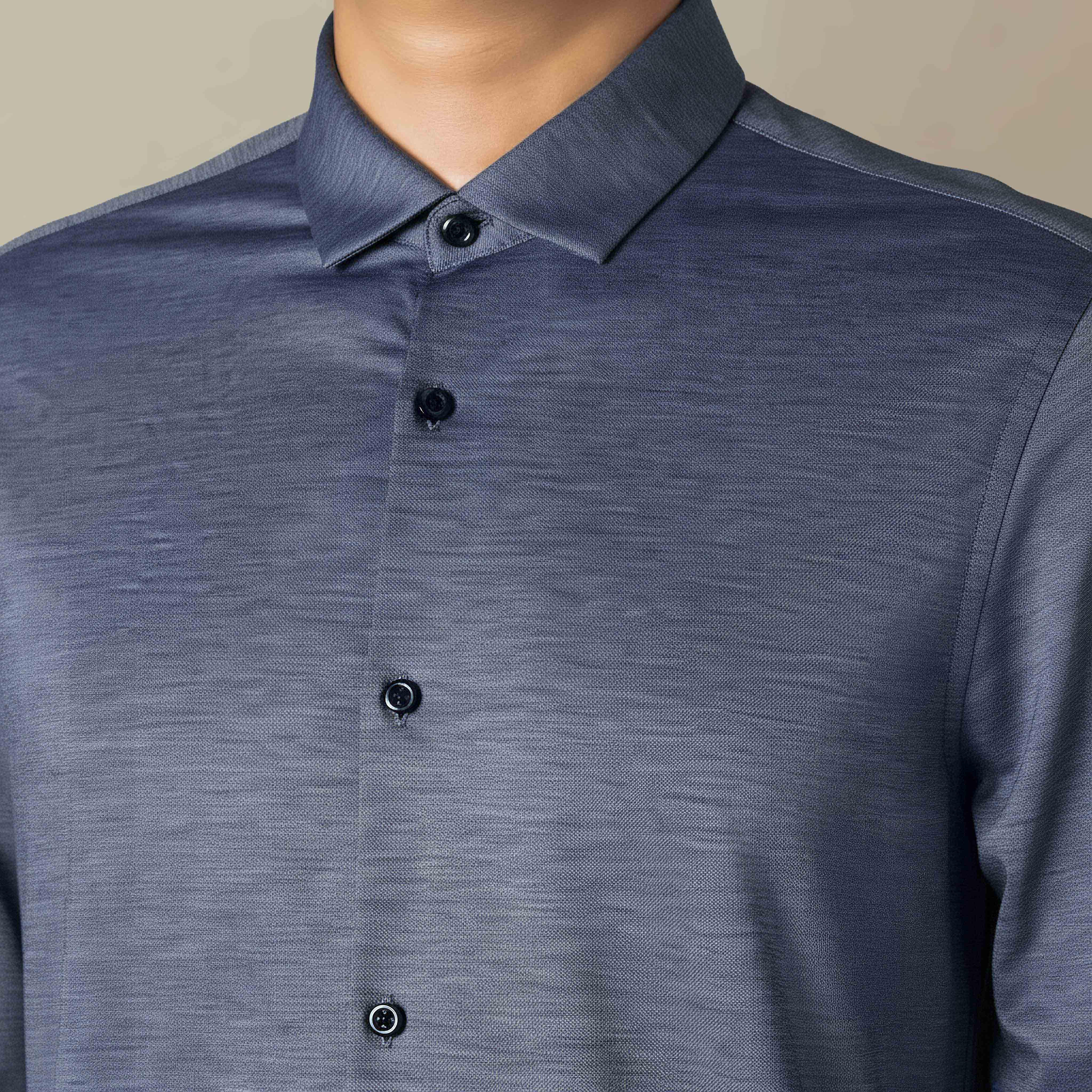 Men Regular Fit Collared Long Sleeves Shirt-men-clothing-shirts-image-4